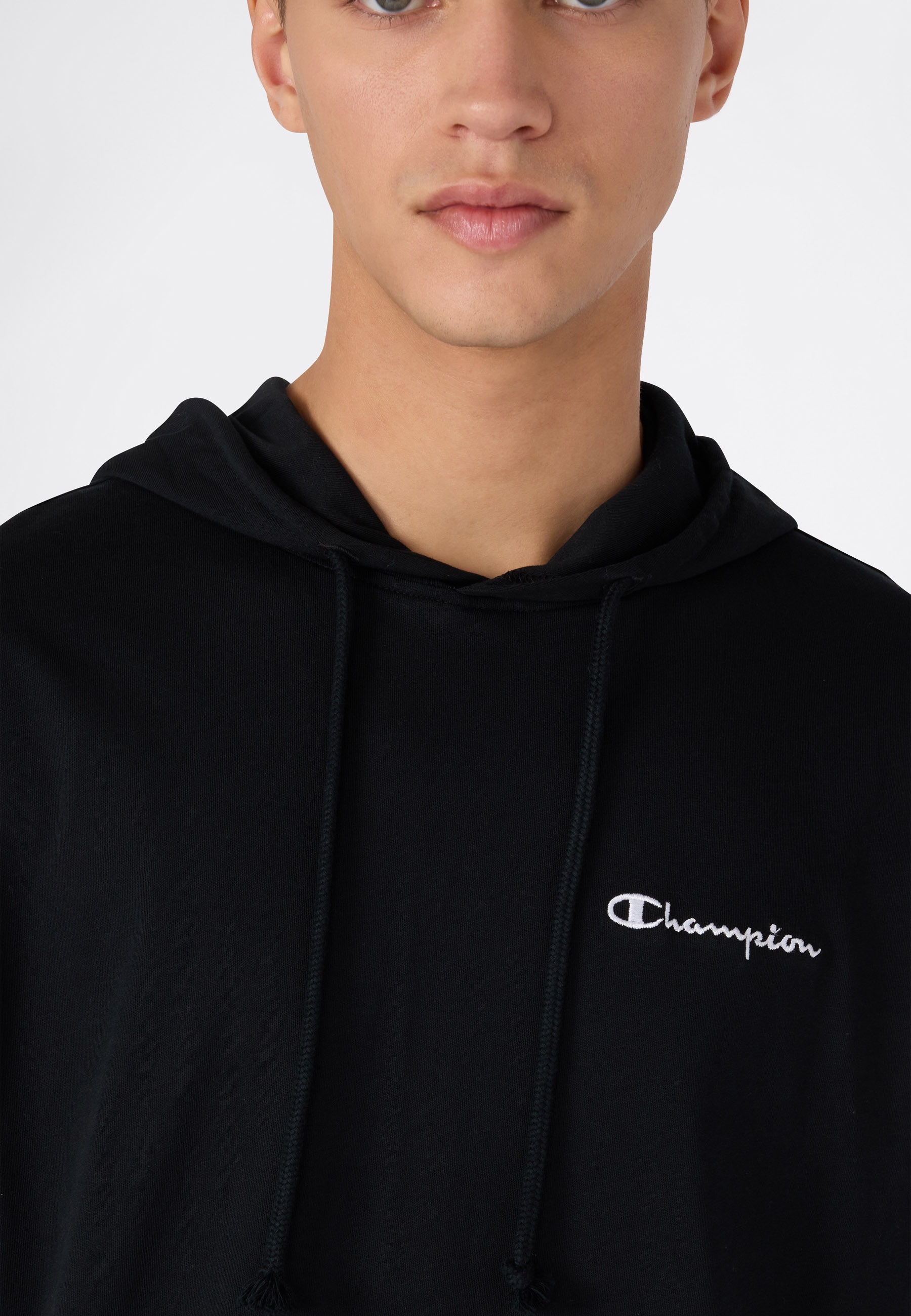 Thumbnail - Champion Kapuzenshirt "ICONS CONTRAST Jersey Hooded Tee" 1 Stk. tlg.