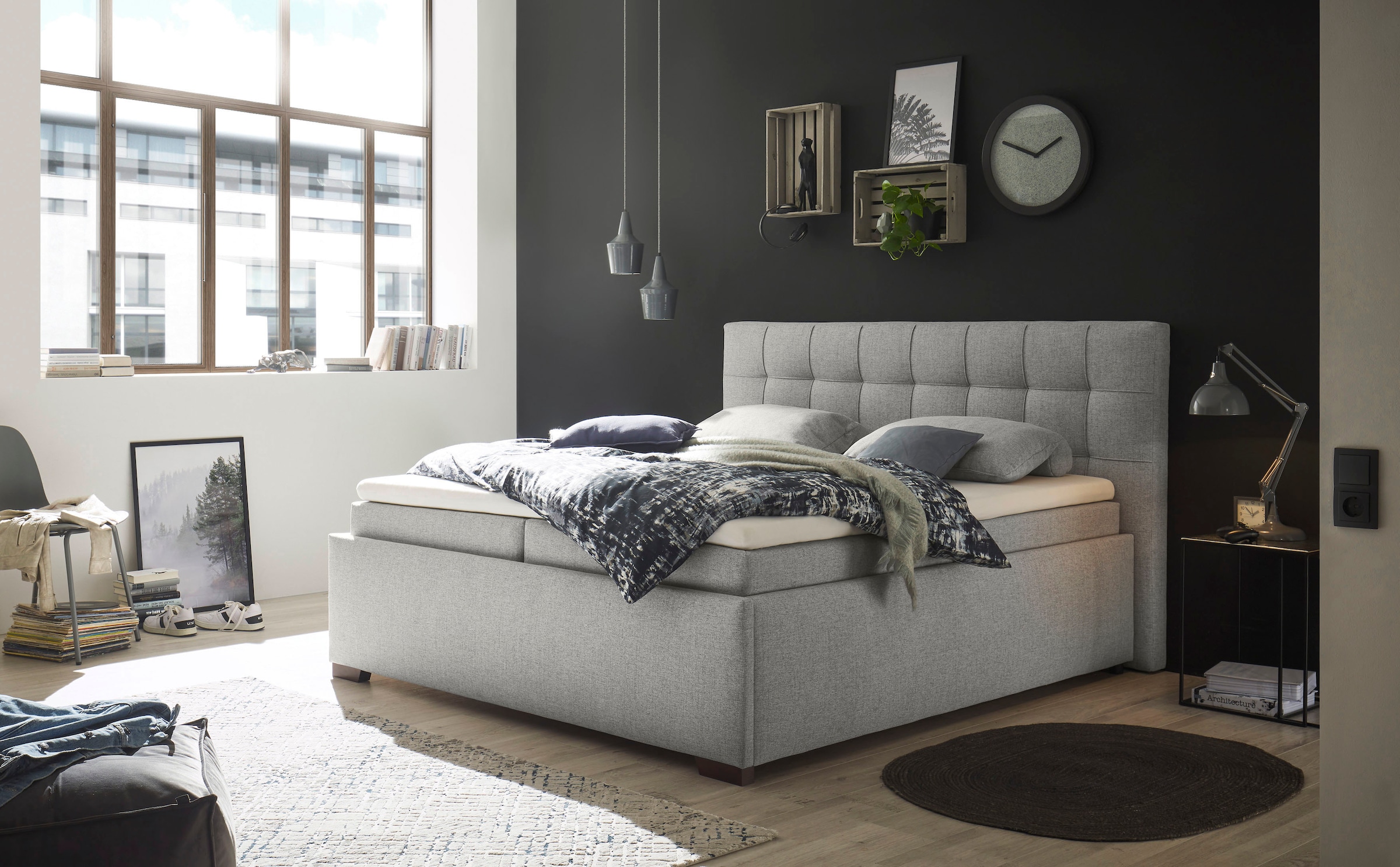 ED EXCITING DESIGN Boxbett »Artos« inkl. zwei Bettkästen