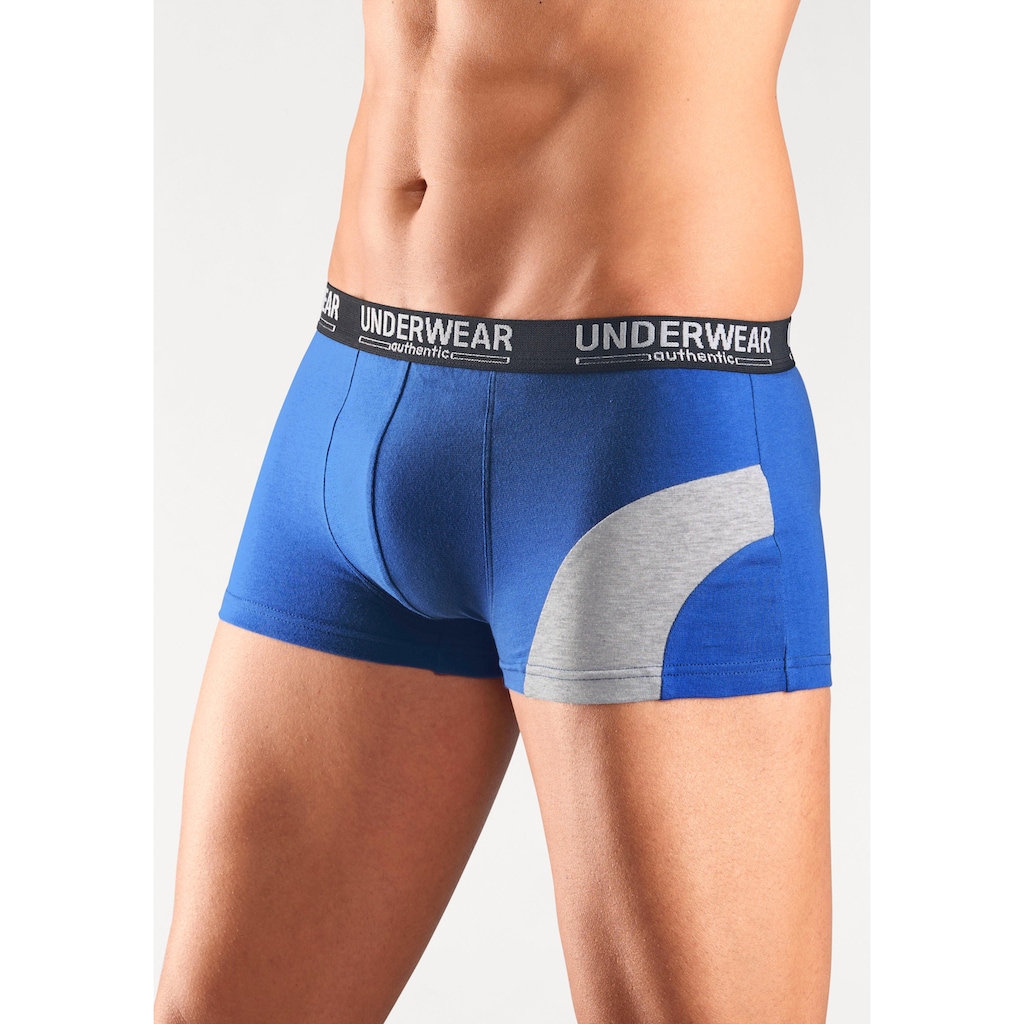 AUTHENTIC UNDERWEAR Boxershorts, (Packung, 4 St.)