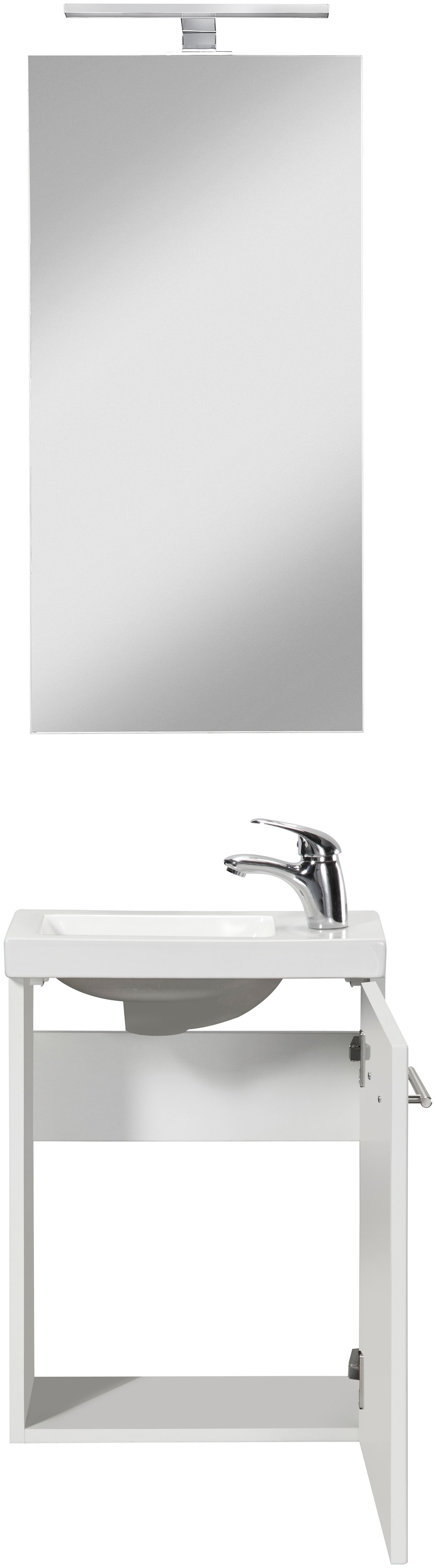 Thumbnail - welltime Waschtisch-Set "Trento, verschiedene Ausführungen und Farben" Set, 4 Stk. tlg.