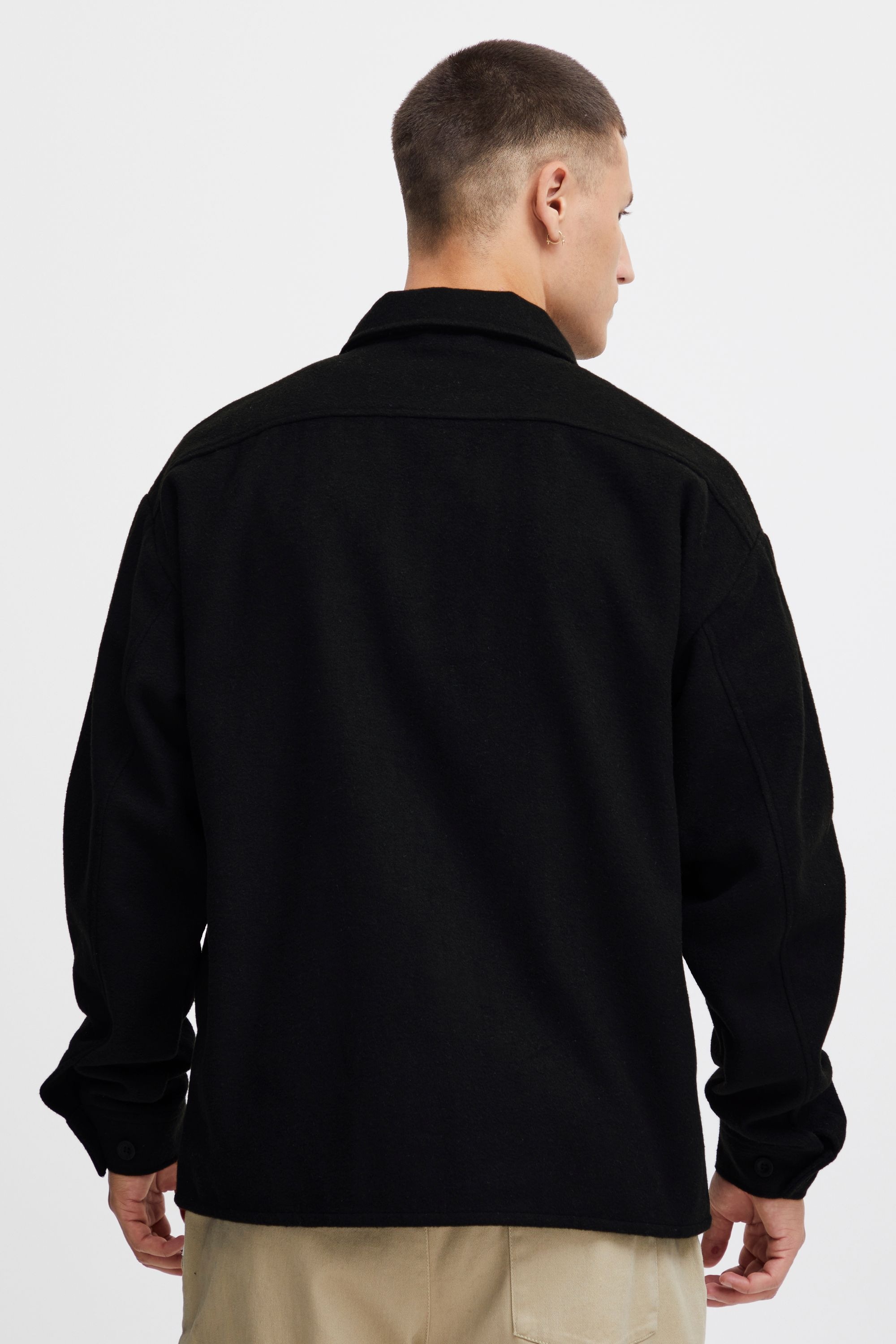 !solid Funktionsjacke SOLID "Übergangsjacke SDKlostermann", Herren, Gr. XL, schwarz (true schwarz), Obermaterial: 100% Polyester PES., Jacken Funktionsjacke 3