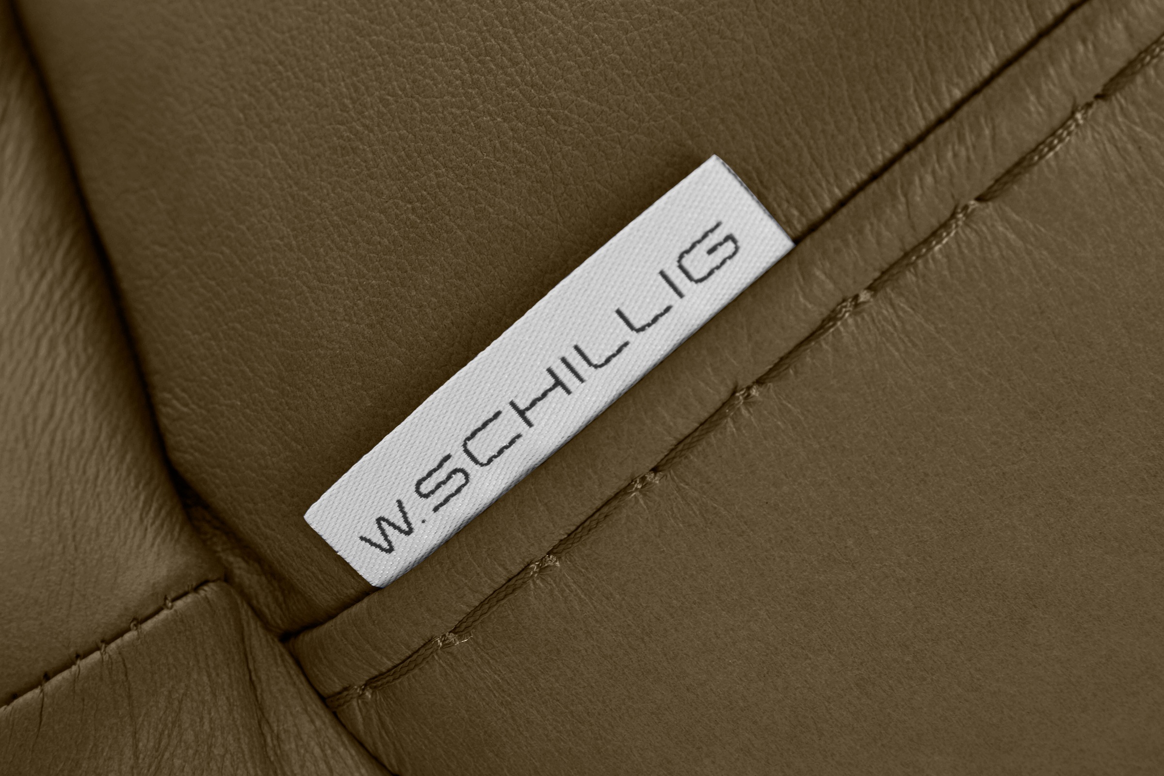 W.SCHILLIG 2,5-Sitzer »montanaa«, mit Metallkufen in Schwarz pulverbeschichtet, Breite 232 cm