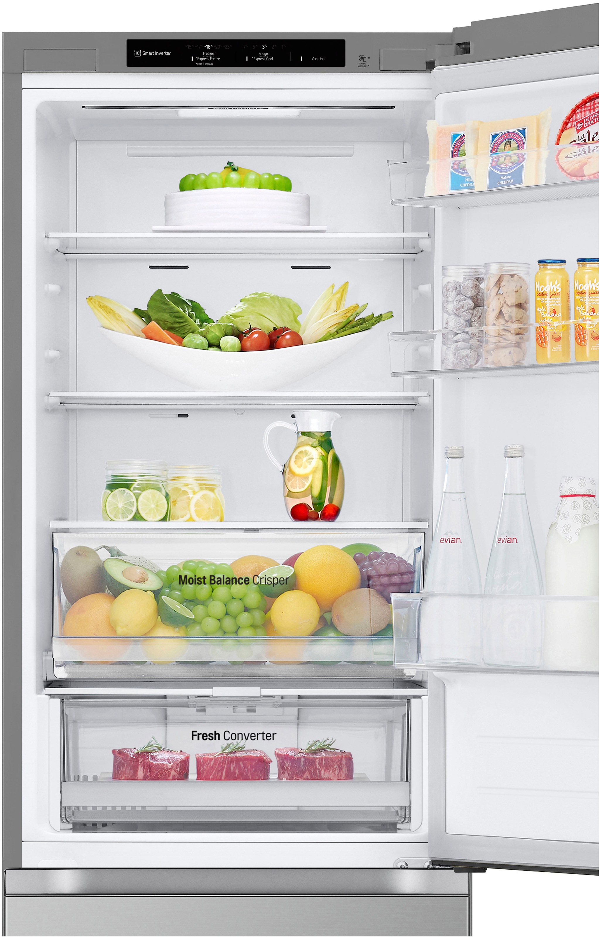 LG Kühl-/Gefrierkombination Serie 3 »GBV3100APY« 186 cm hoch 59,5 cm breit