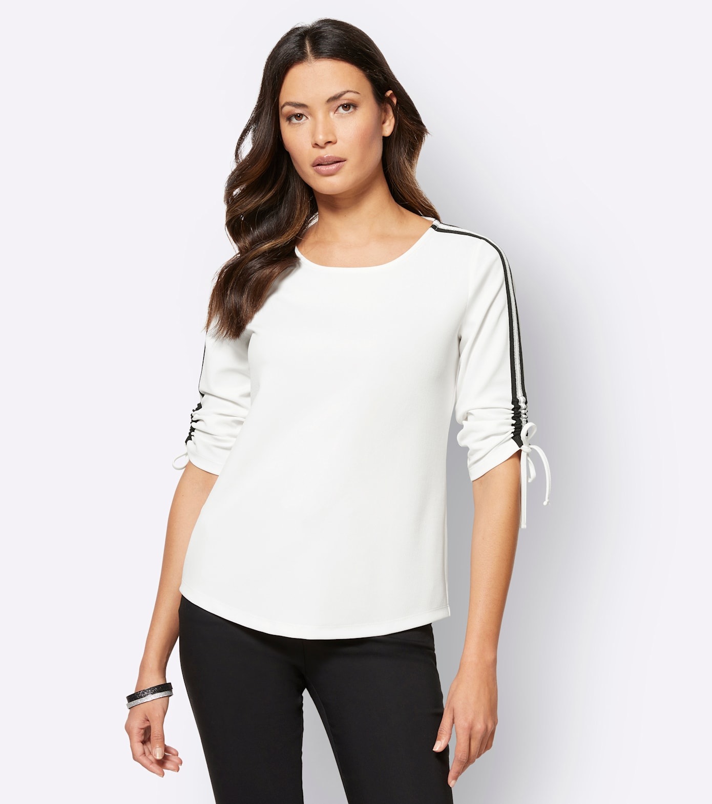 Inspirationen 3/4-Arm-Shirt "Shirt", 1 Stk. günstig online kaufen