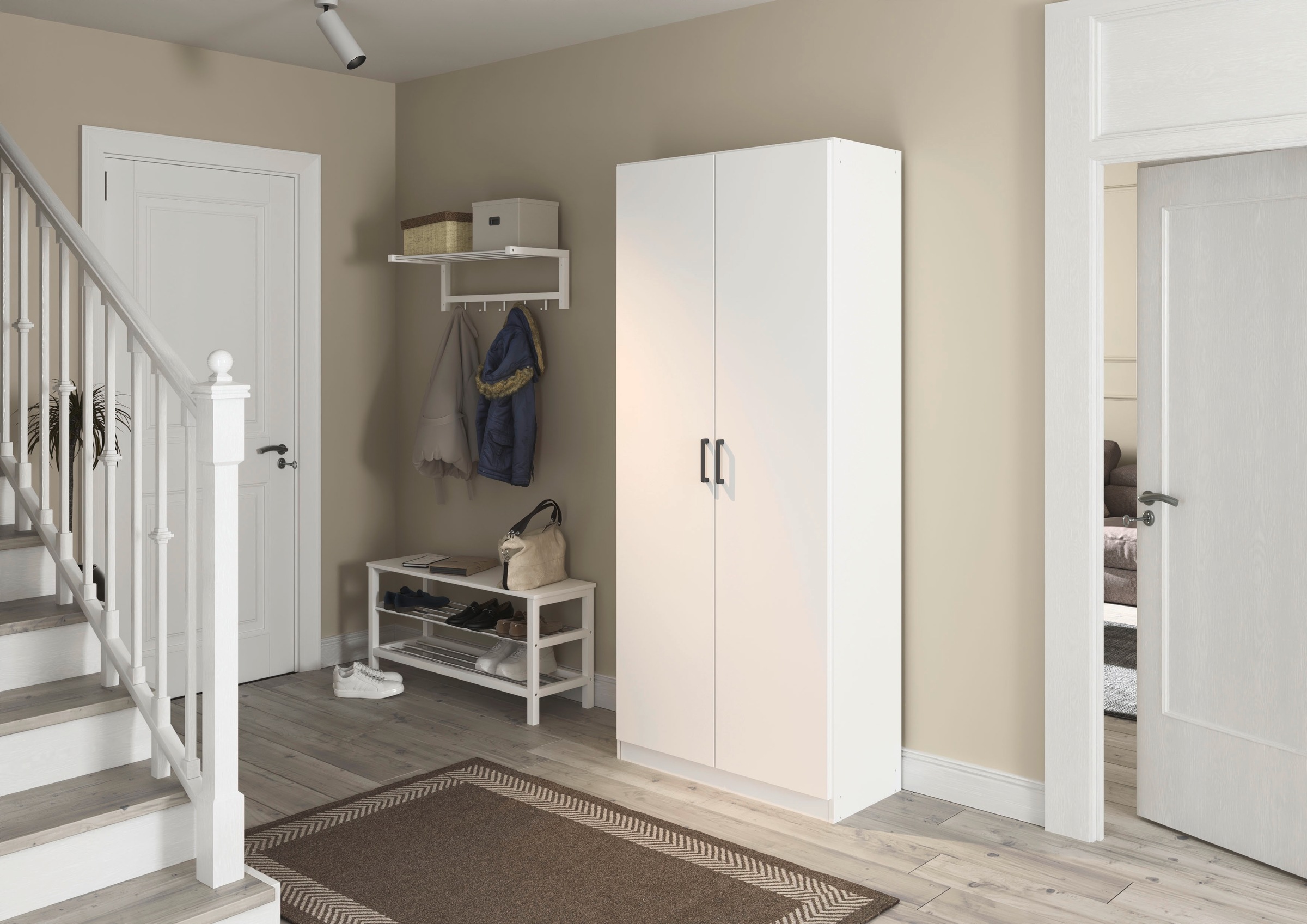 rauch Mehrzweckschrank "Garderobe Kleiderschrank Schrank Schuhschrank Putzs günstig online kaufen