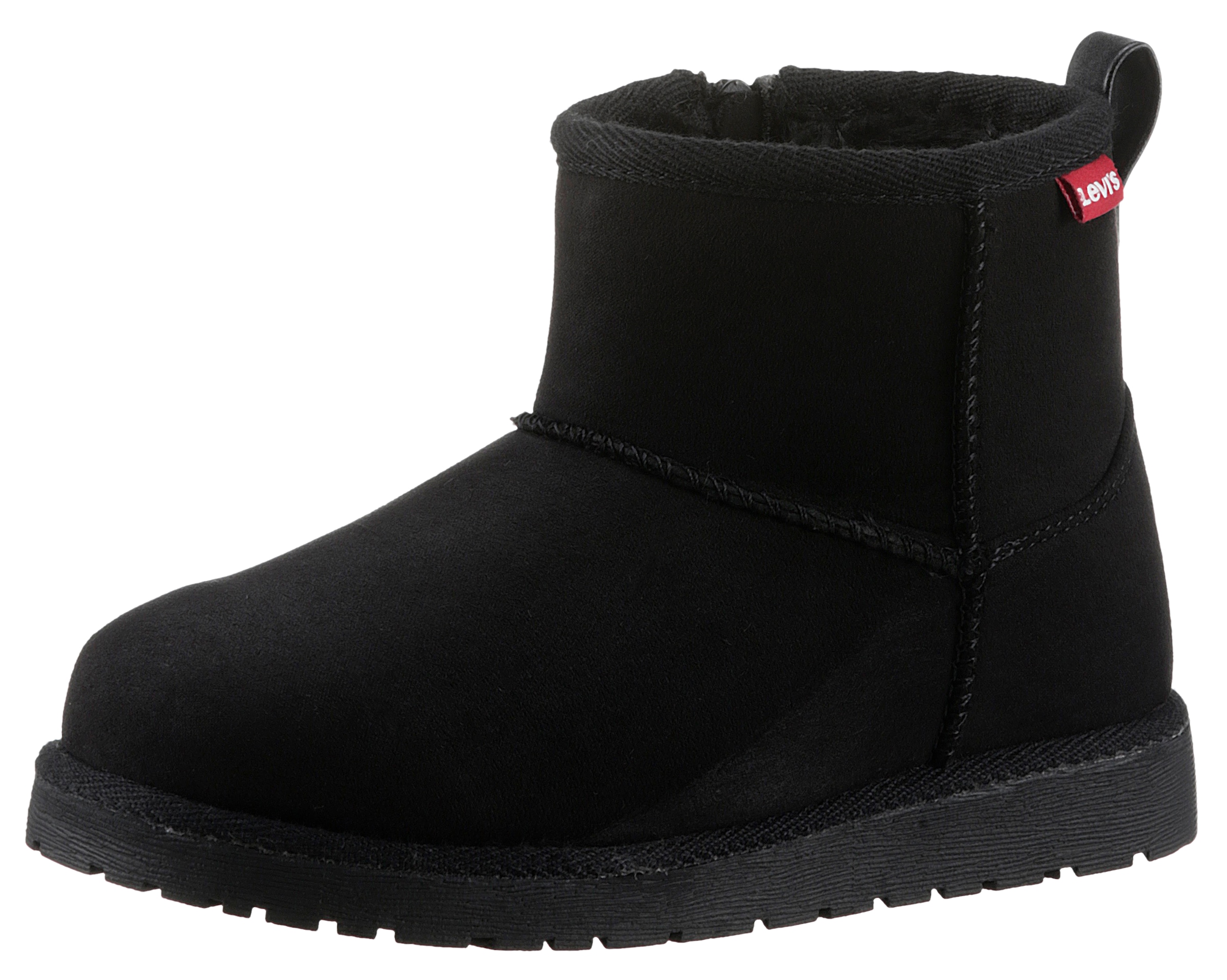 Winterboots »LEVIS® NEW WAVE«, Winterschuh, Reißverschluss-Stiefel mit kuscheligem...