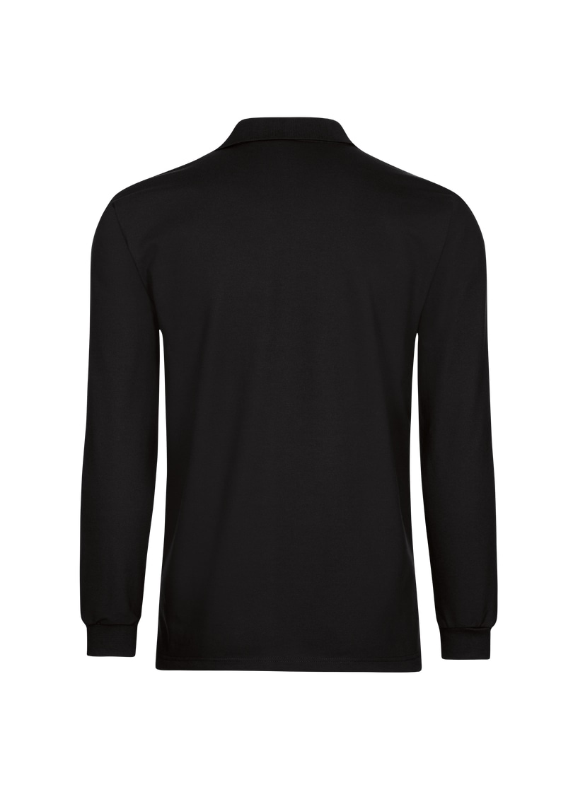 Trigema Poloshirt "TRIGEMA Langarm Poloshirt aus Baumwolle" günstig online kaufen