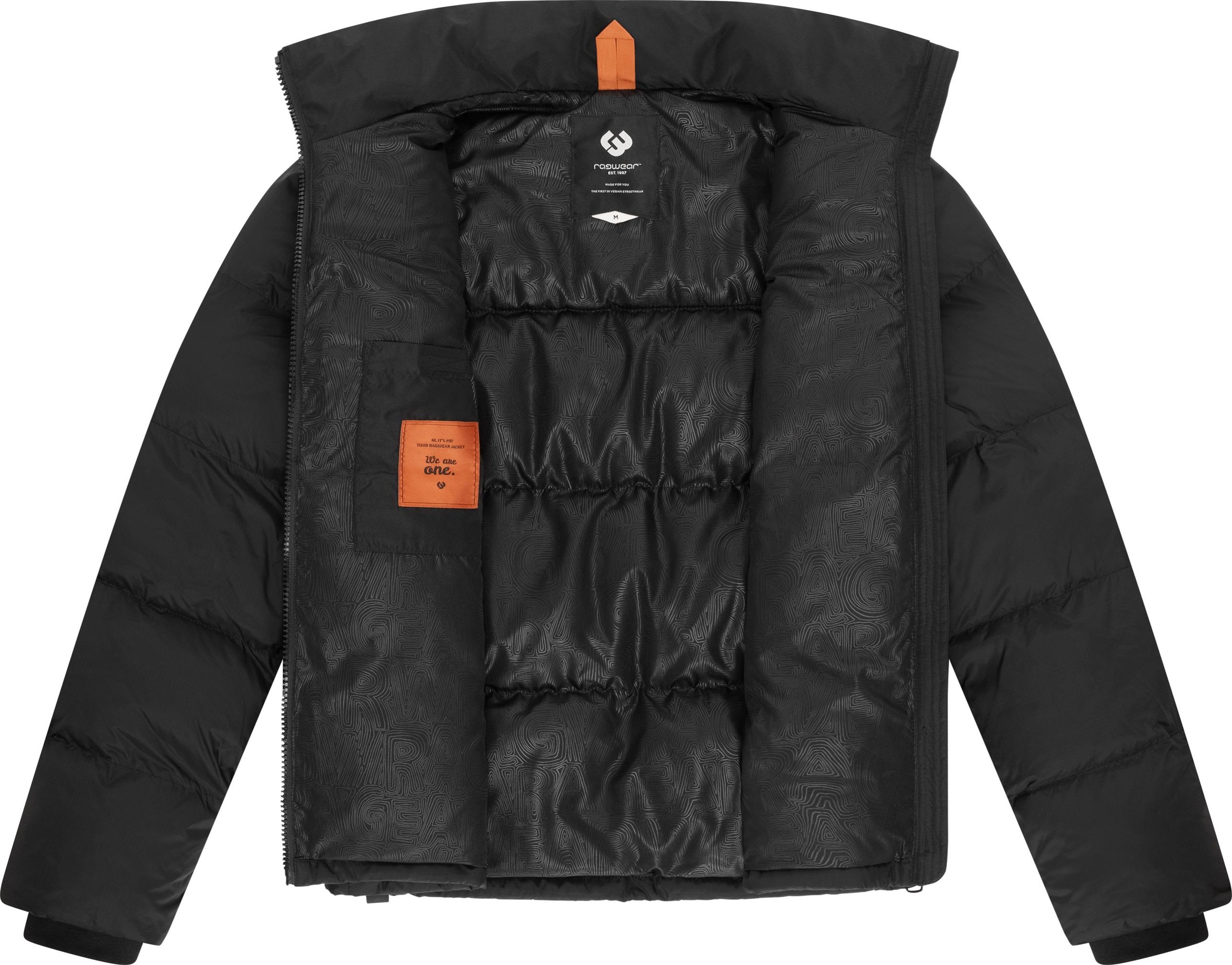 Ragwear Outdoorjacke »Stafen«, ohne Kapuze, Wasserdichte Herren Winterjacke im Retro-Look