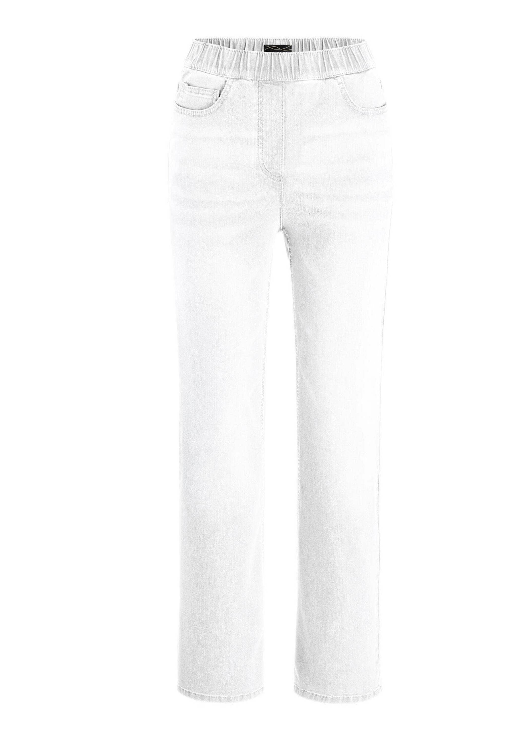 GOLDNER Stretch-Jeans "Bequeme Jeanshose VERA" runde Eingriffstaschen