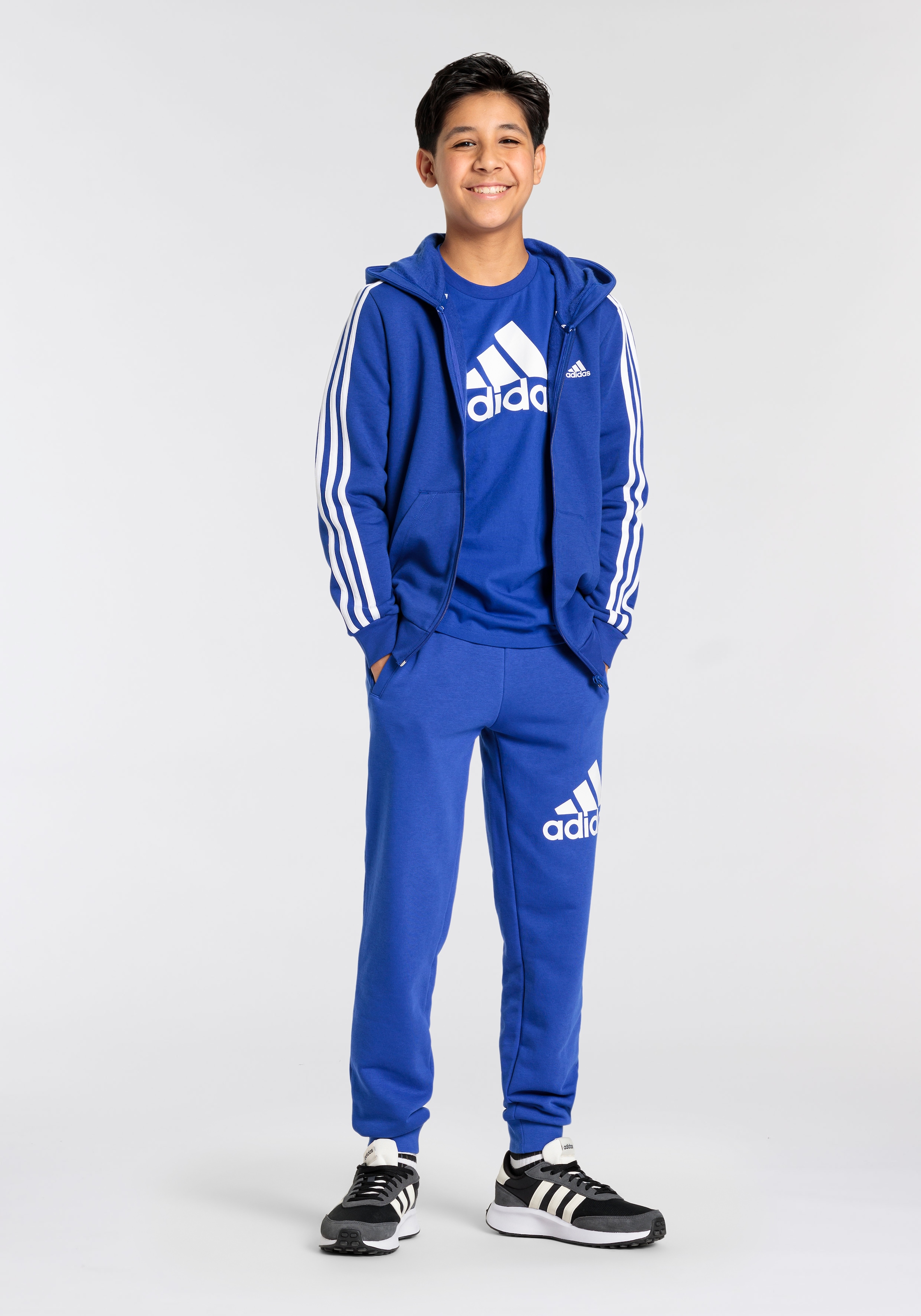 adidas Sportswear Kapuzensweatshirt »U 3S FL FZ HOOD«