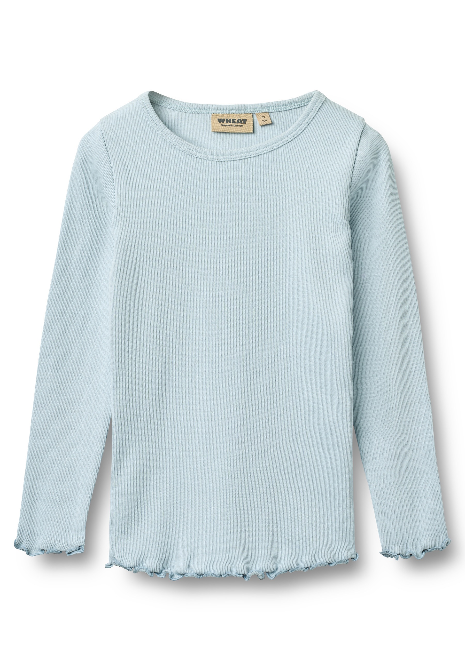 WHEAT Longsleeve "WHEAT Rippen T-Shirt L/S Ida" 1