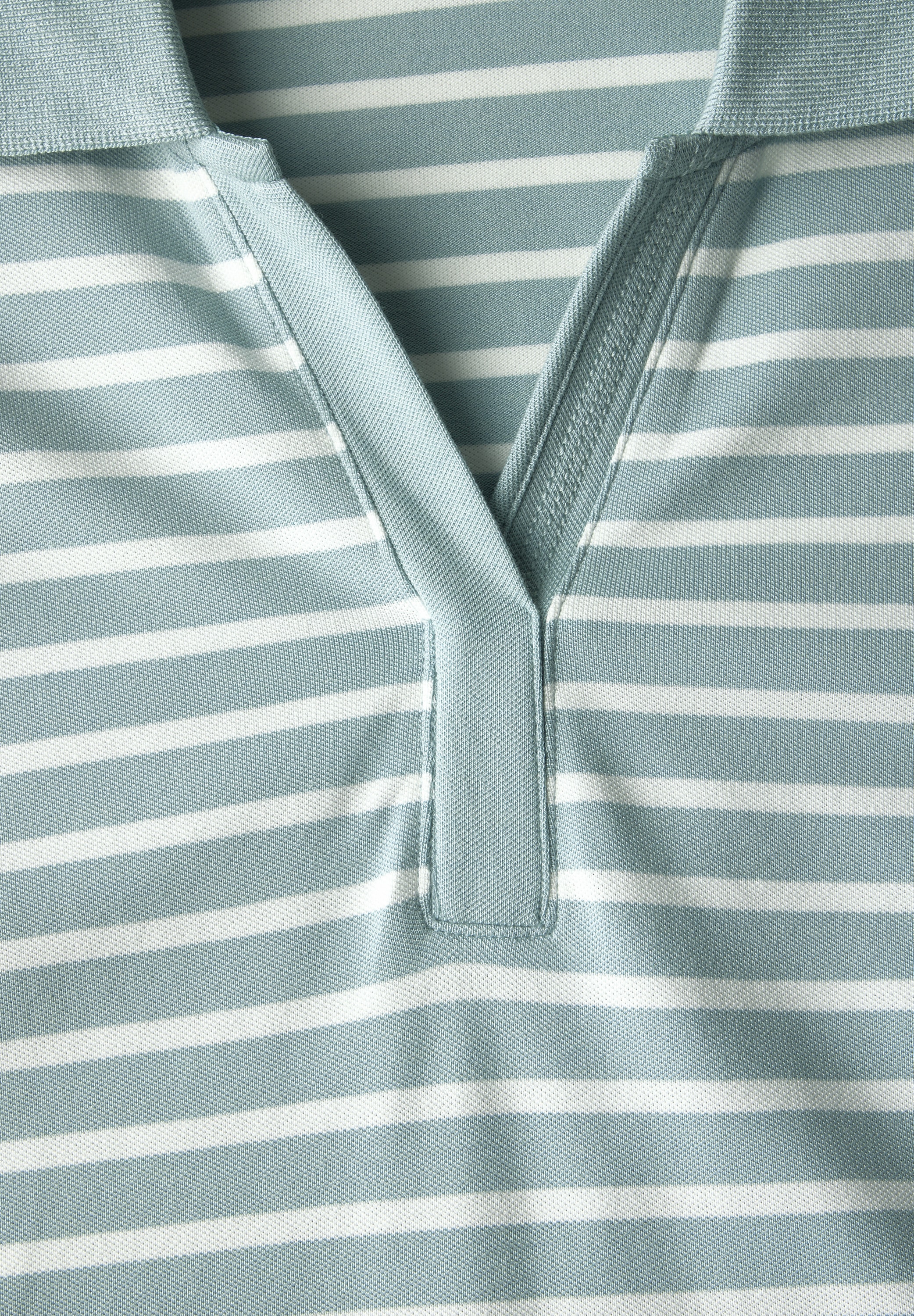 Cecil Poloshirt, aus softem Materialmix