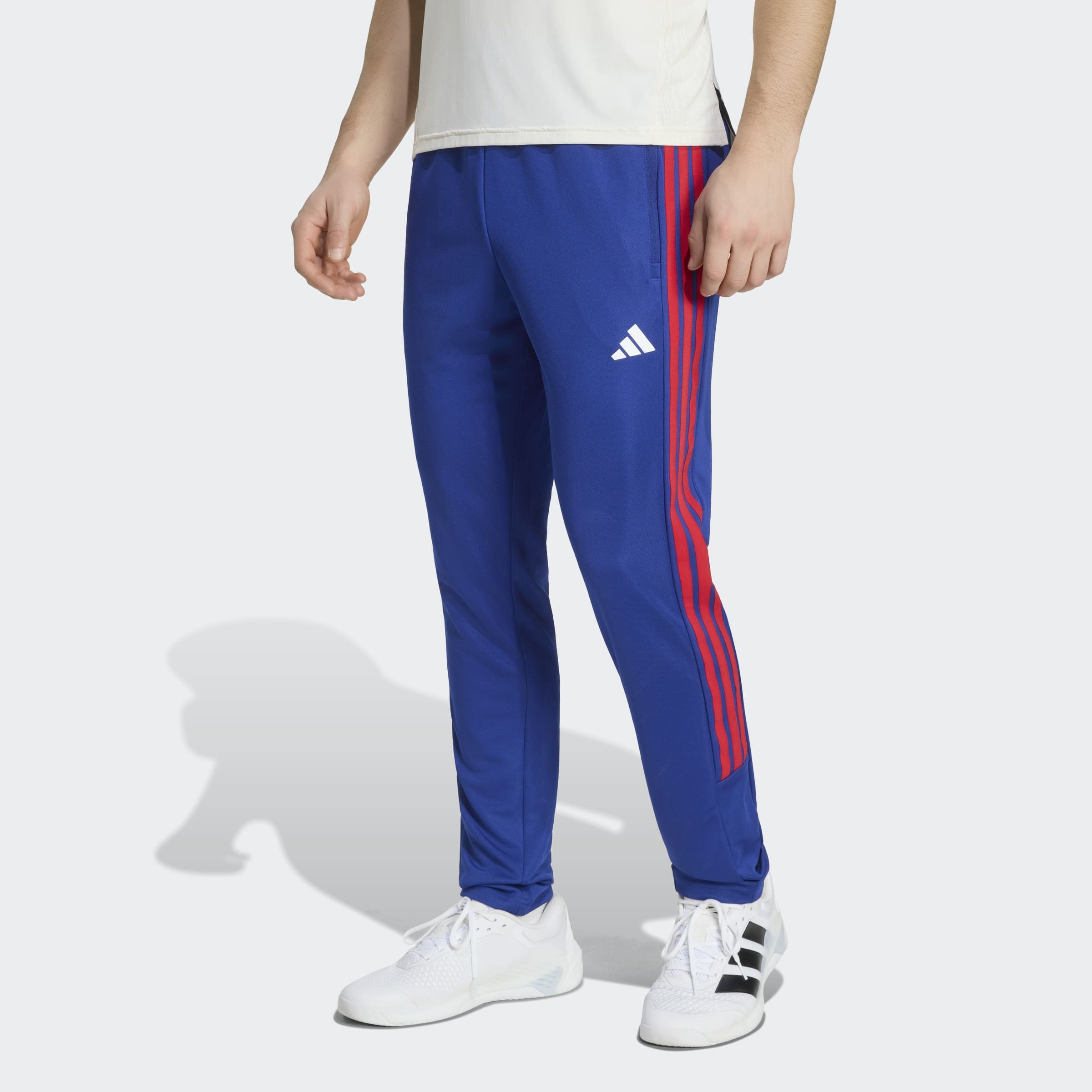 adidas Performance Sporthose "WORKOUT ESSENTIALS ALL-SET 3-STREIFEN AUS GEW günstig online kaufen