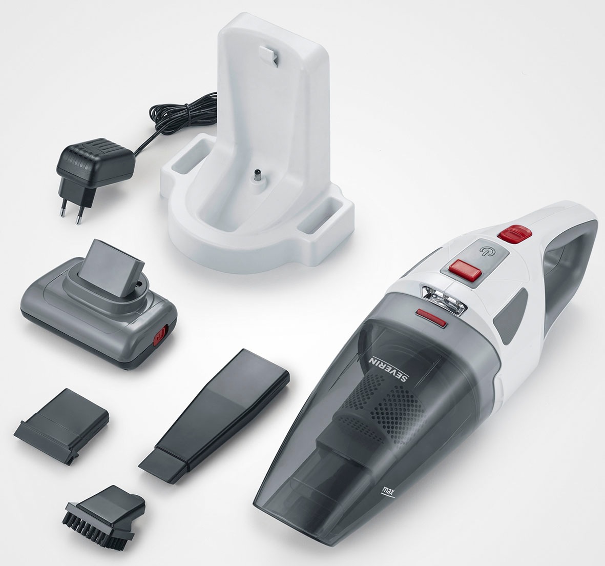 Severin Akku-Handstaubsauger "HV 7146" bis zu 60 Min. Akkulaufzeit, inkl. L günstig online kaufen