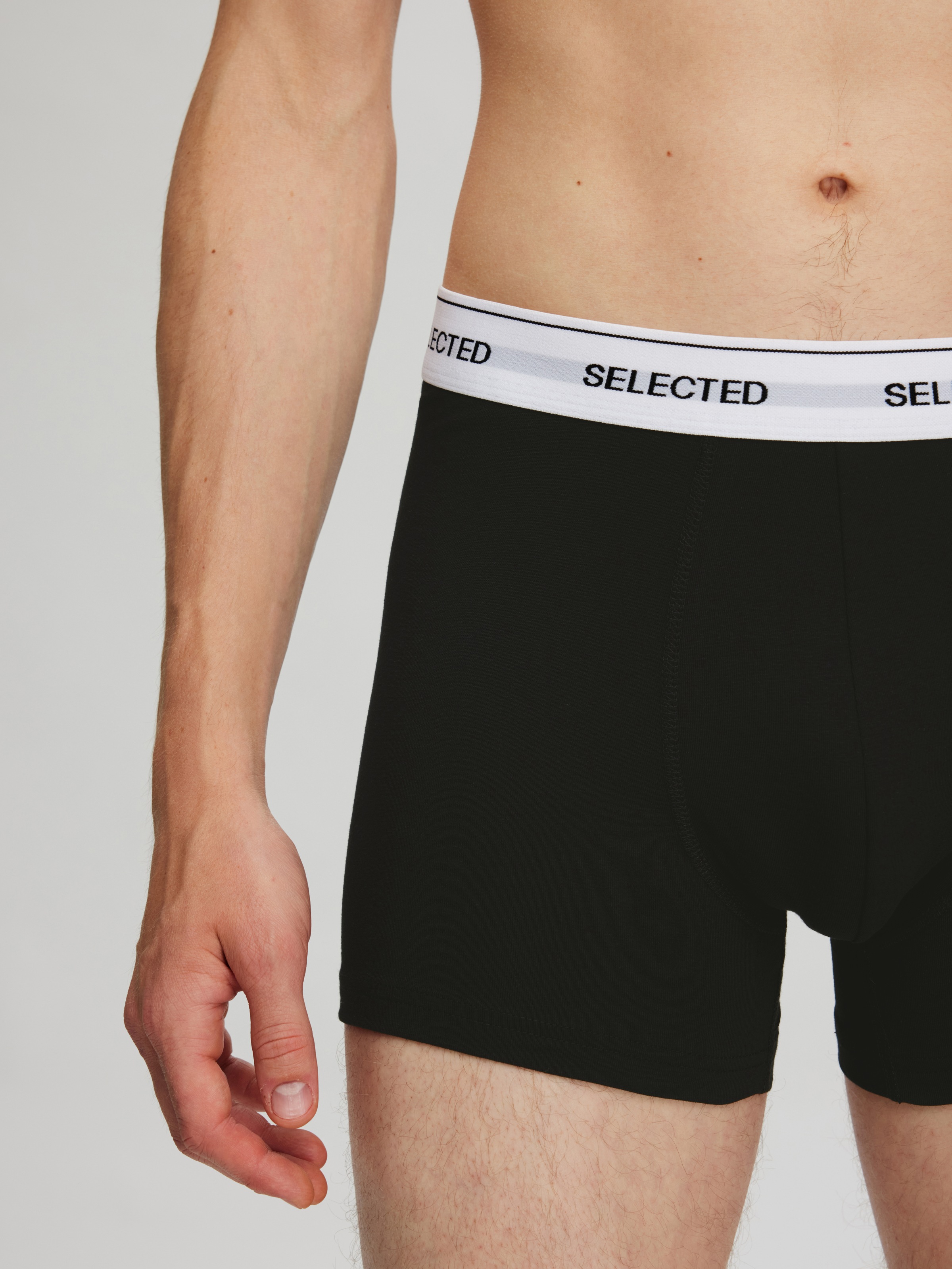 SELECTED HOMME Boxershorts »SLHLIAM 3-PACK TRUNK NOOS«, (Packung)