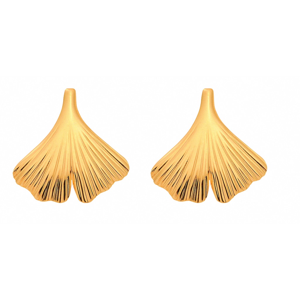 Adelia´s Paar Ohrhänger »Damen Goldschmuck« 585 Gold Goldschmuck für Damen