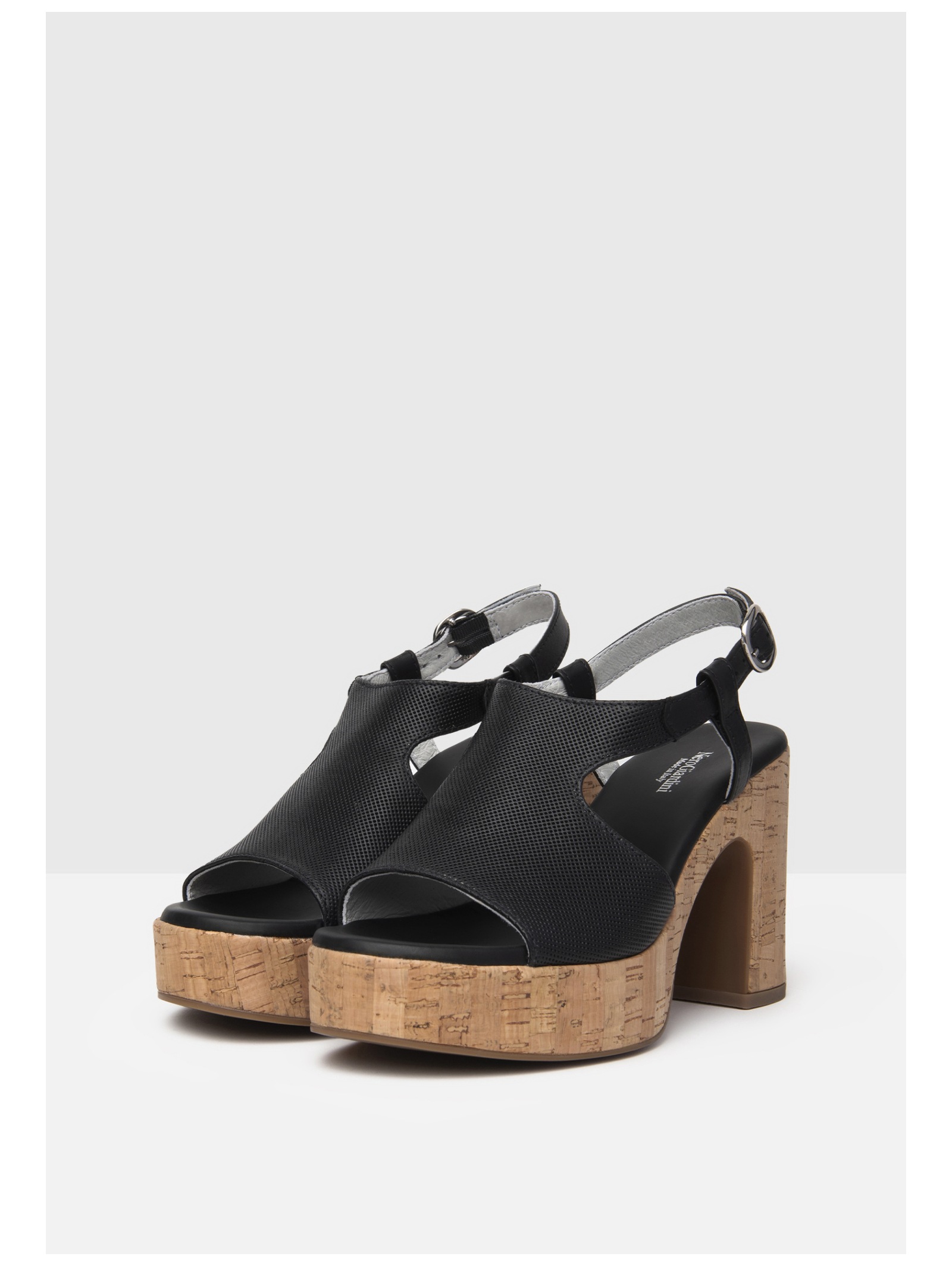 Nero Giardini Schaftsandalette »Nero Giardini Sandalen Leder«