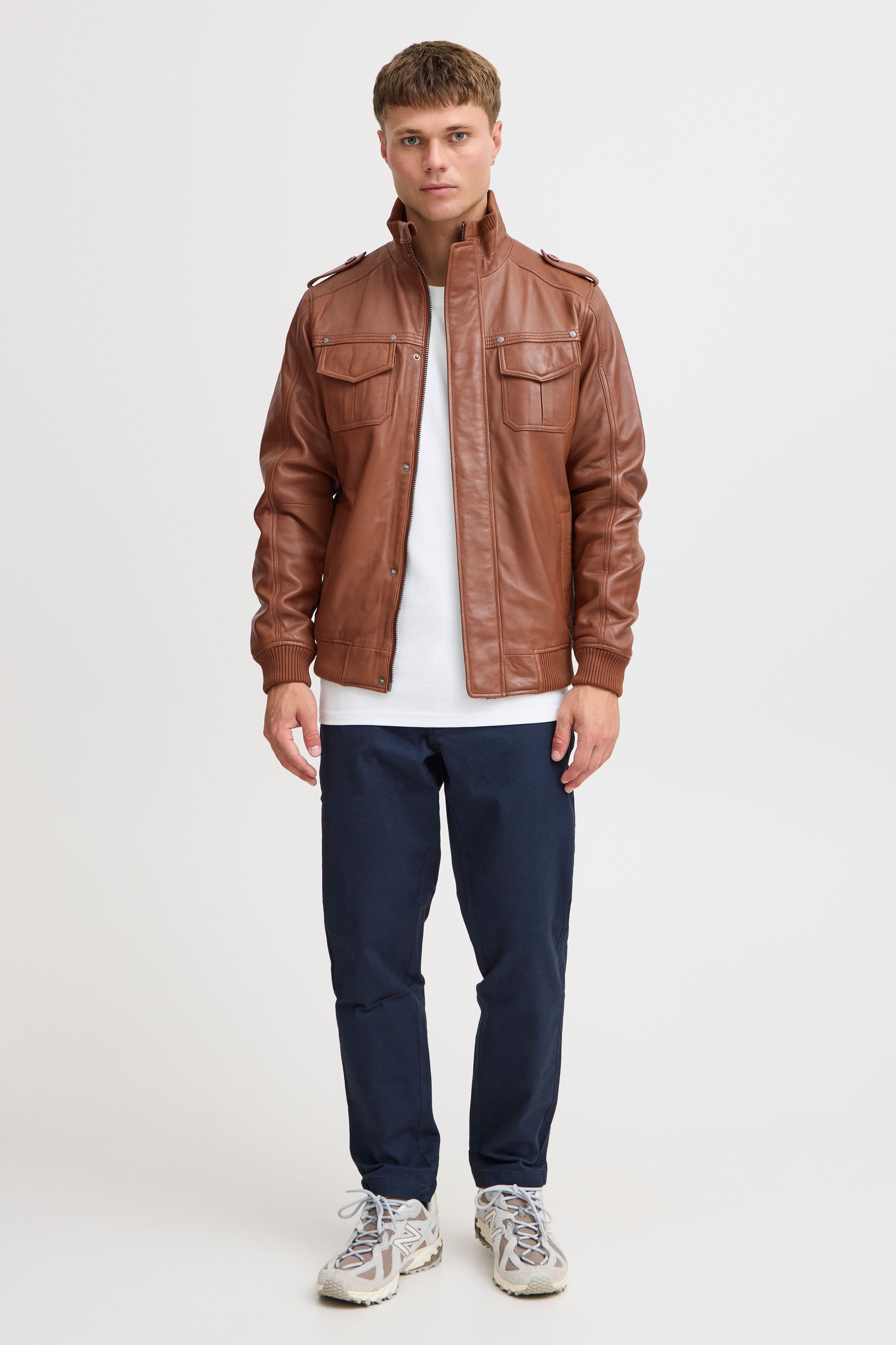 Solid Lederjacke "Lederjacke SDCamash" günstig online kaufen