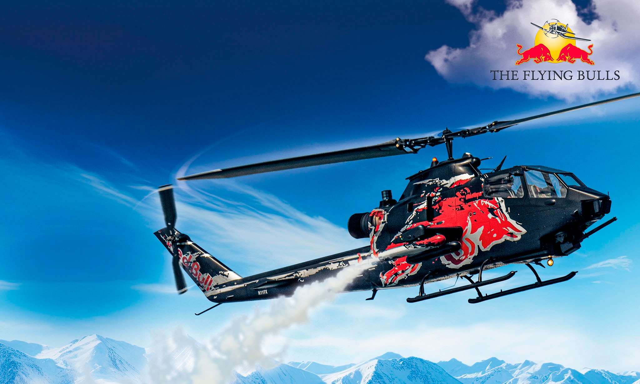Revell® Modellbausatz »Geschenkset: Flying Bulls AH-1F Cobra«, 1:48