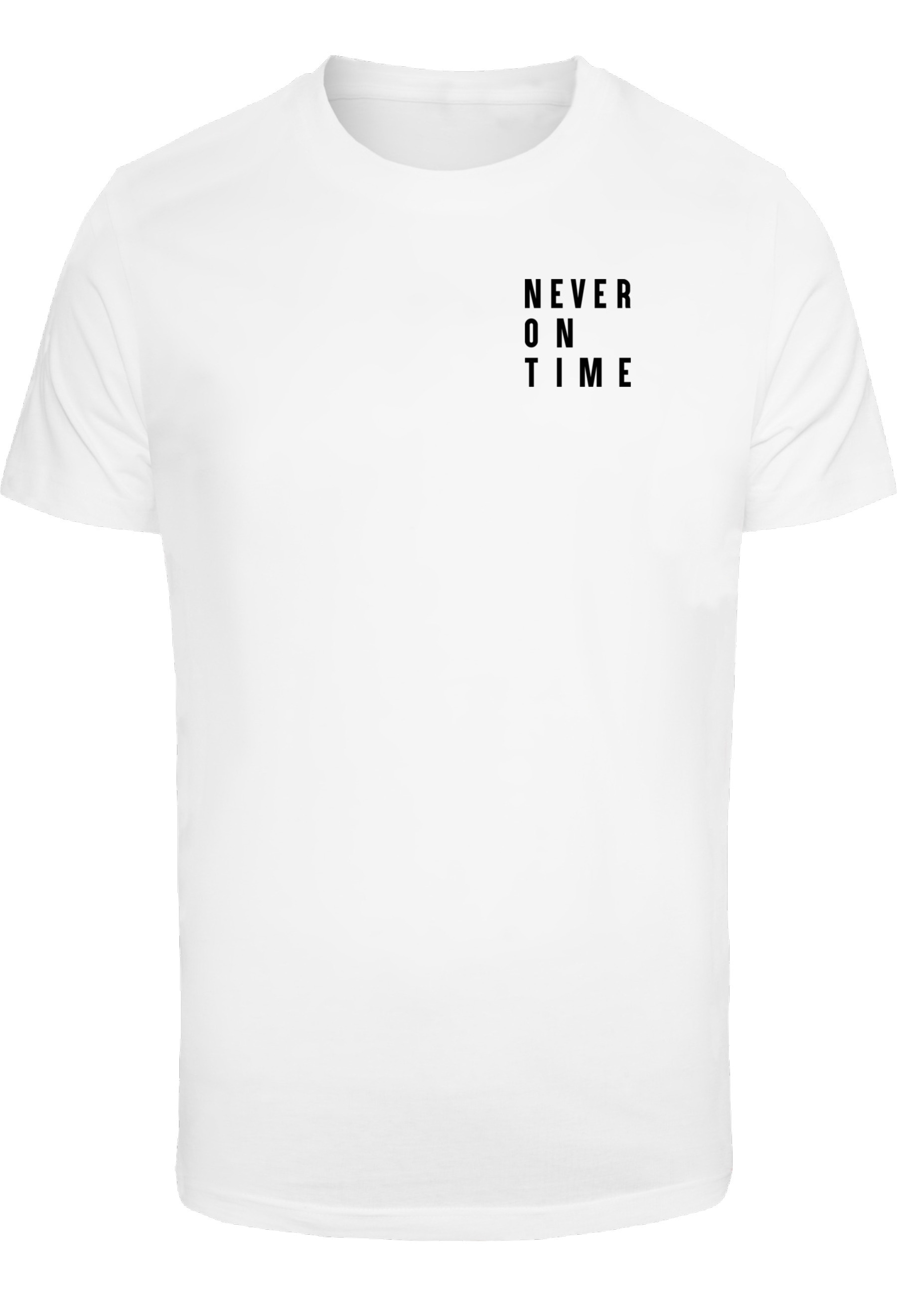 MisterTee Kurzarmshirt »MisterTee Herren Never On Time Tee« 1 Stk.
