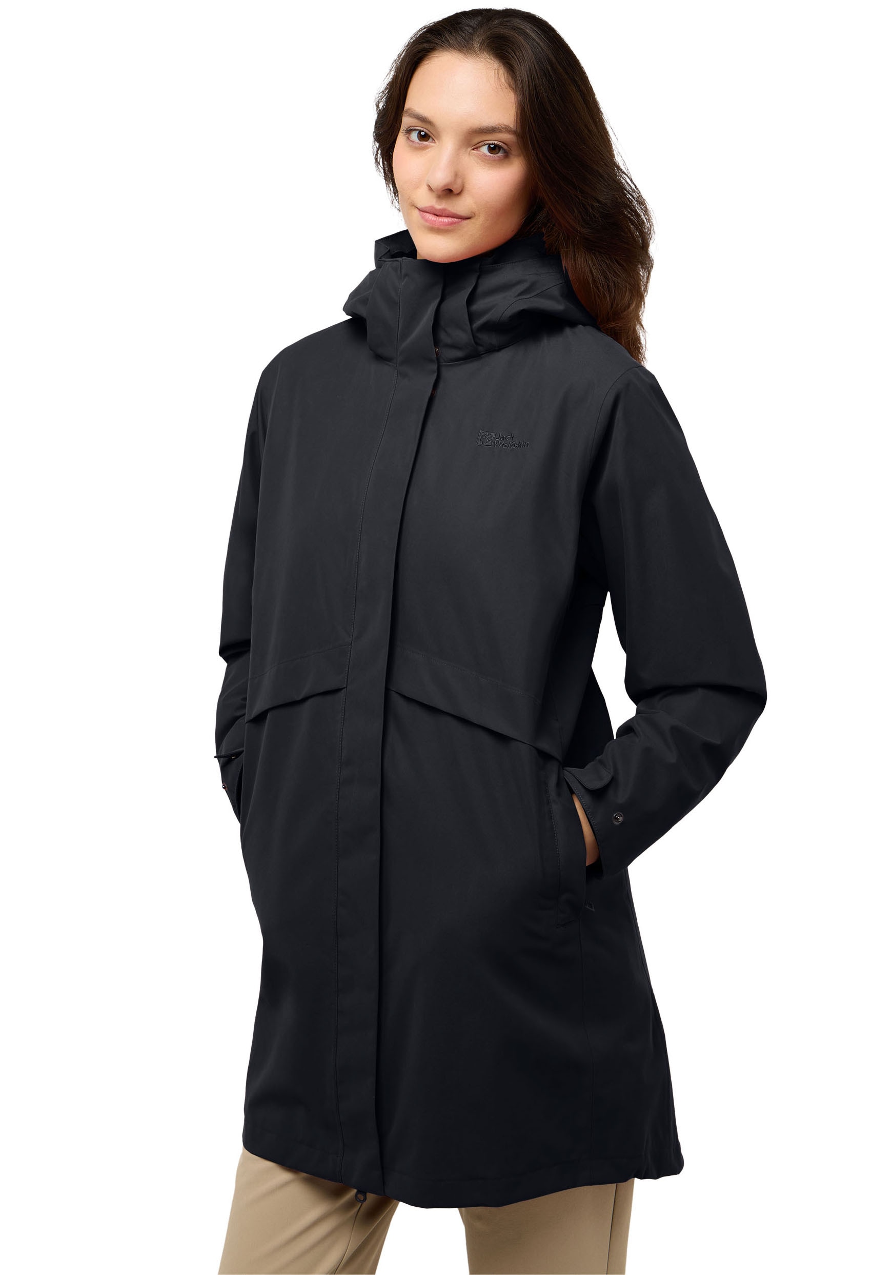 Jack Wolfskin 3-in-1-Funktionsparka "BAYLIGHT", mit Kapuze, 3in1, wasserdic günstig online kaufen