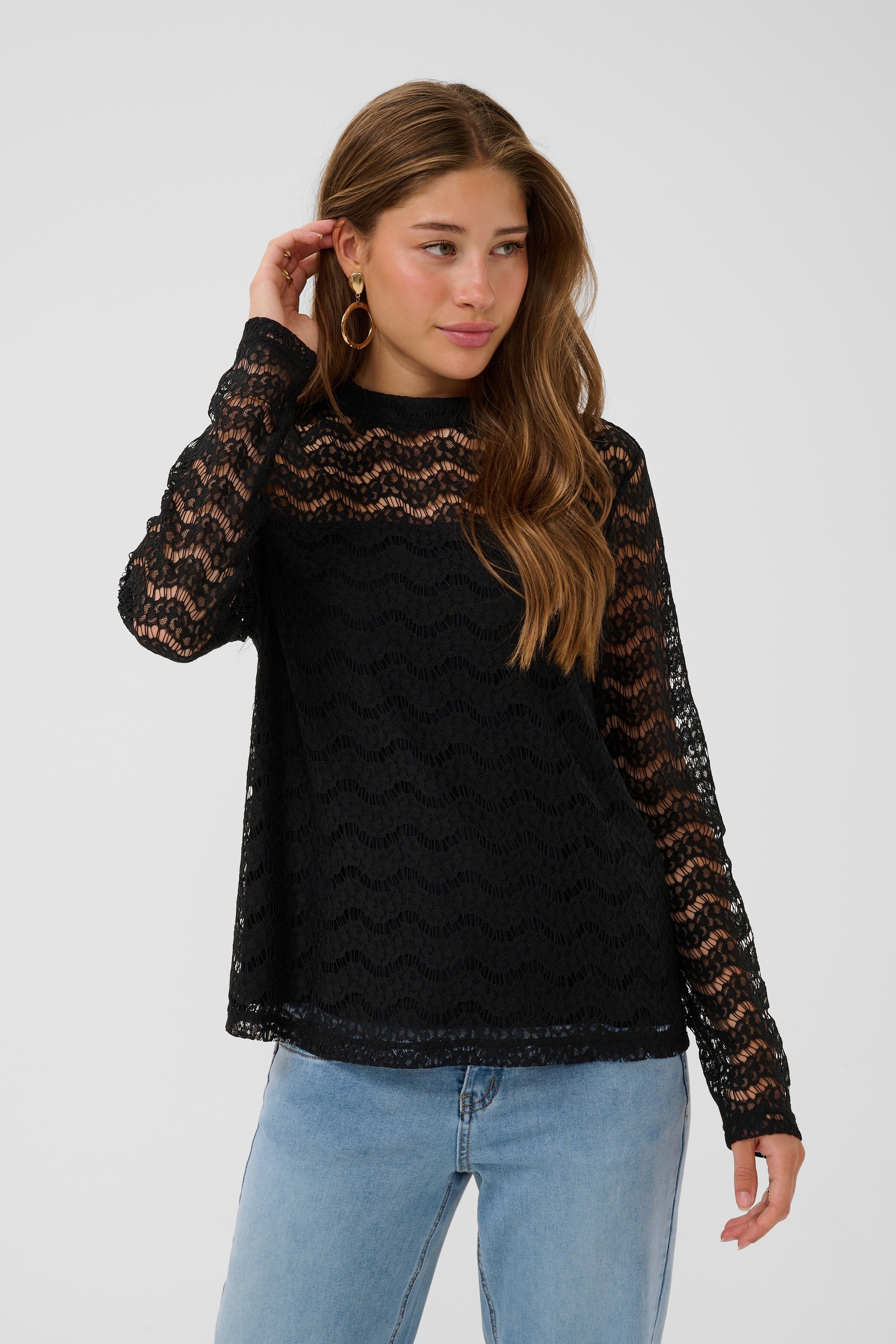 Cream Langarmbluse »Damen Bluse langarm CRJuria«