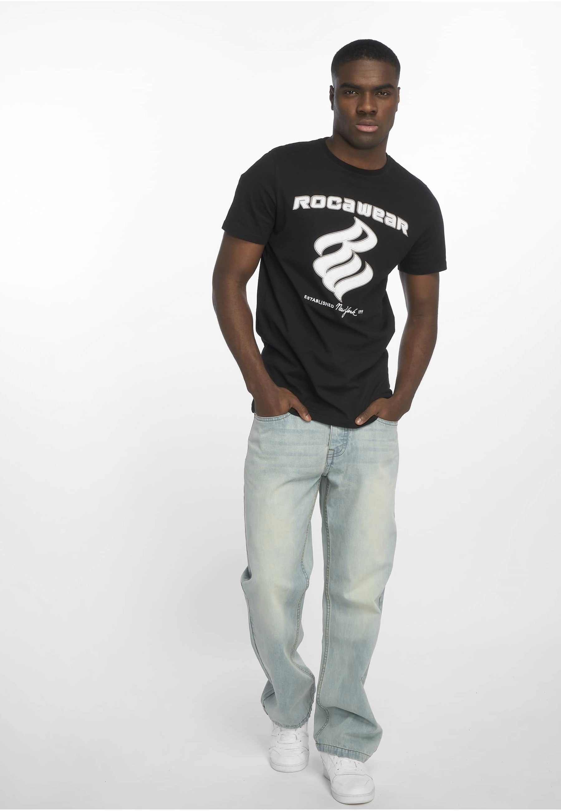 Rocawear Bequeme Jeans »Rocawear Herren Rocawear WED Loose Fit Jeans« 1 Stk.