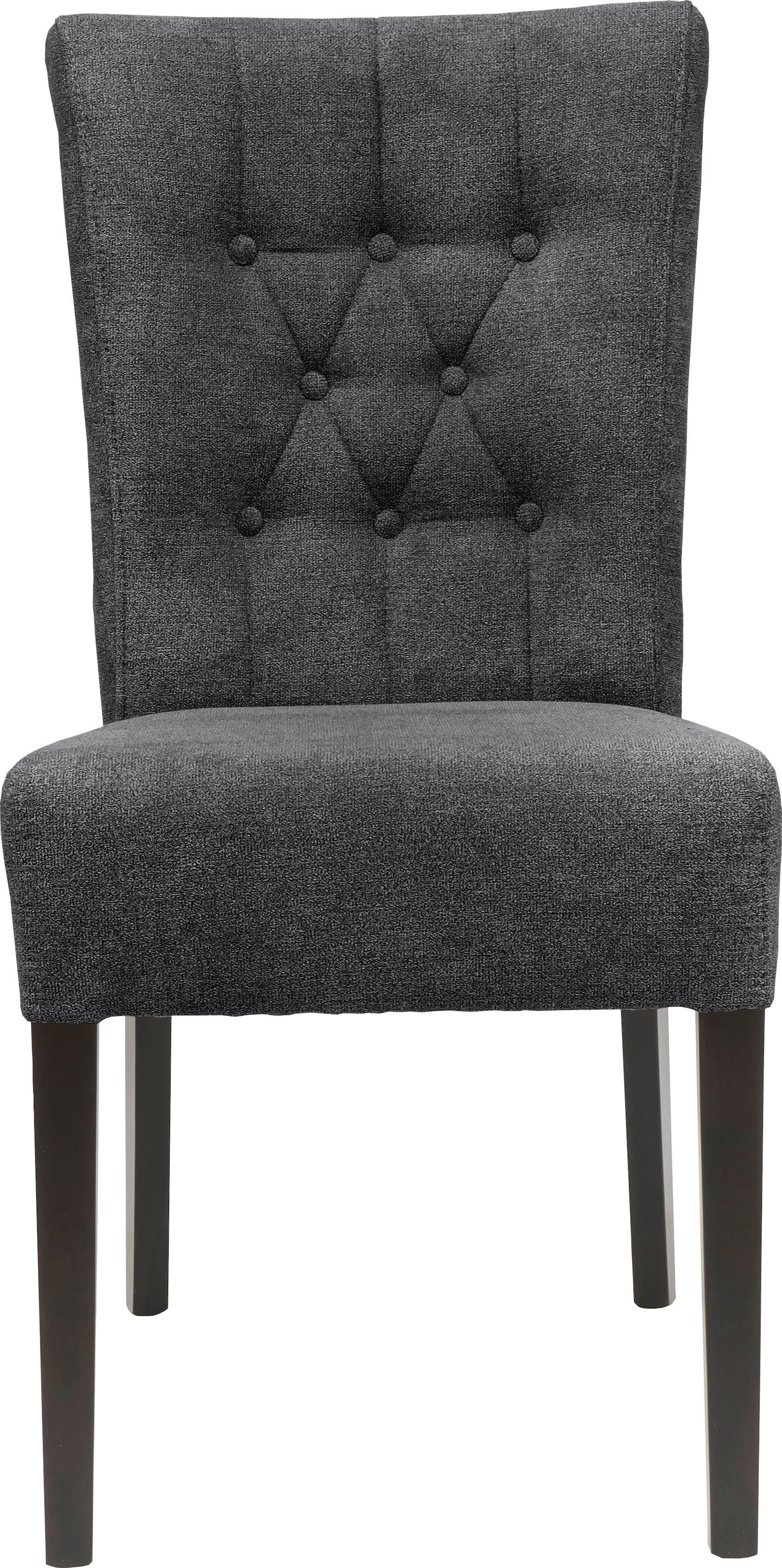 Home affaire Esszimmerstuhl »Queen BESTSELLER«, (Set), 6 St., Feinstruktur, Polsterstuhl mit Knopfheftung, 2er, 4er oder 6er Set