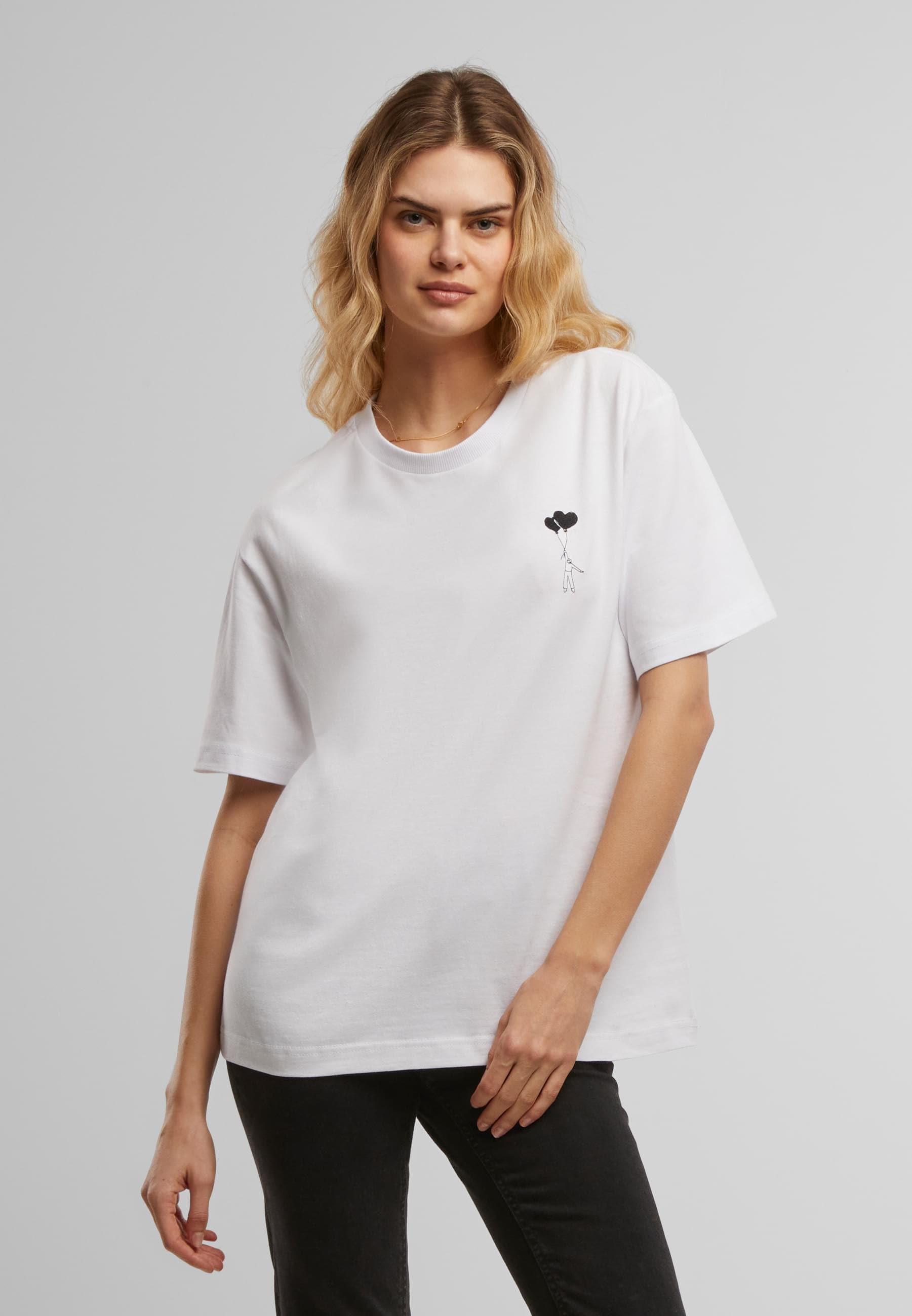 Miss Tee T-Shirt »Miss Tee Love In The Air EMB Tee« 1 Stk.