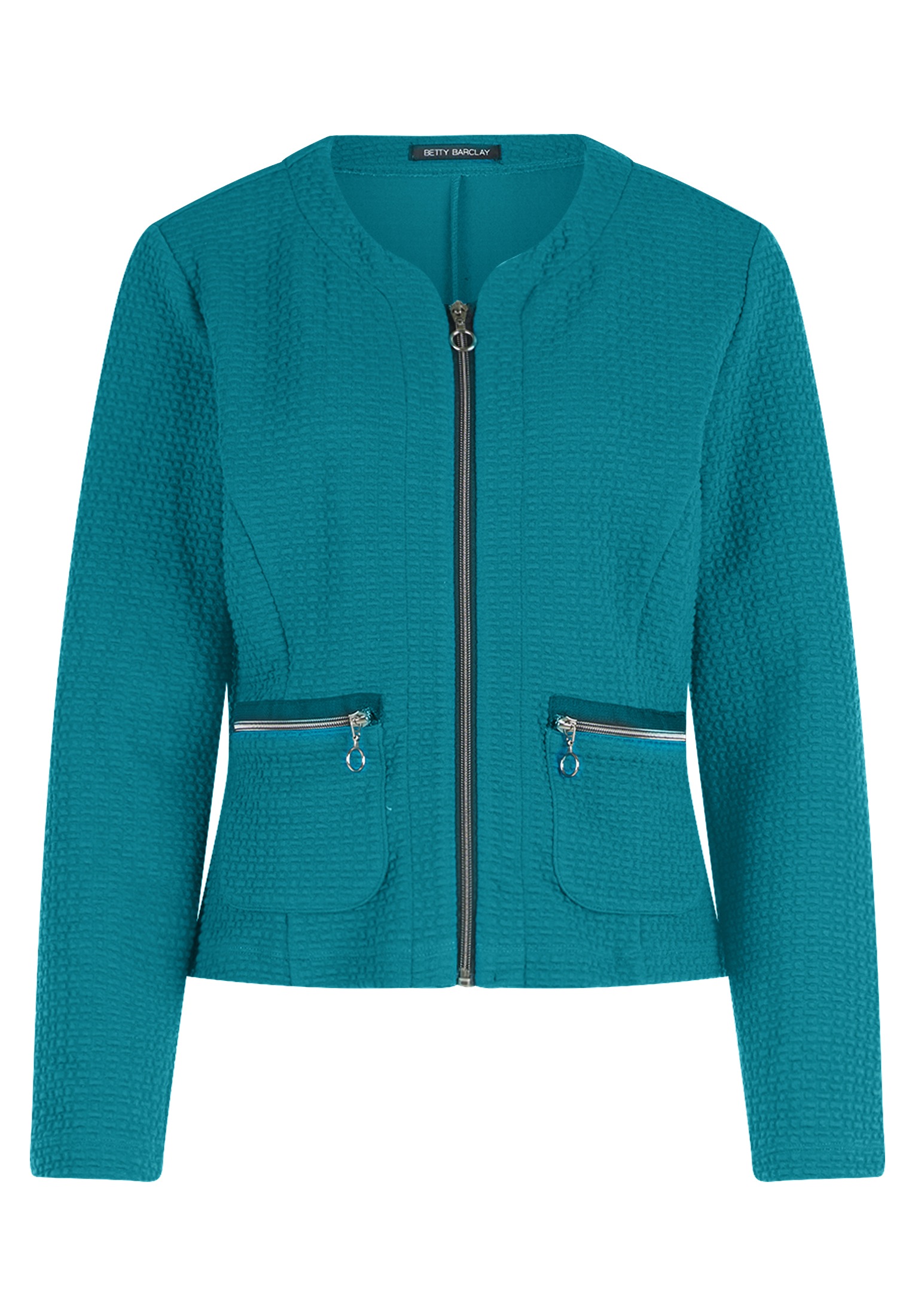 Betty Barclay Sweatjacke »Betty Barclay Sweatjacke mit Reißverschluss«, Reißverschluss