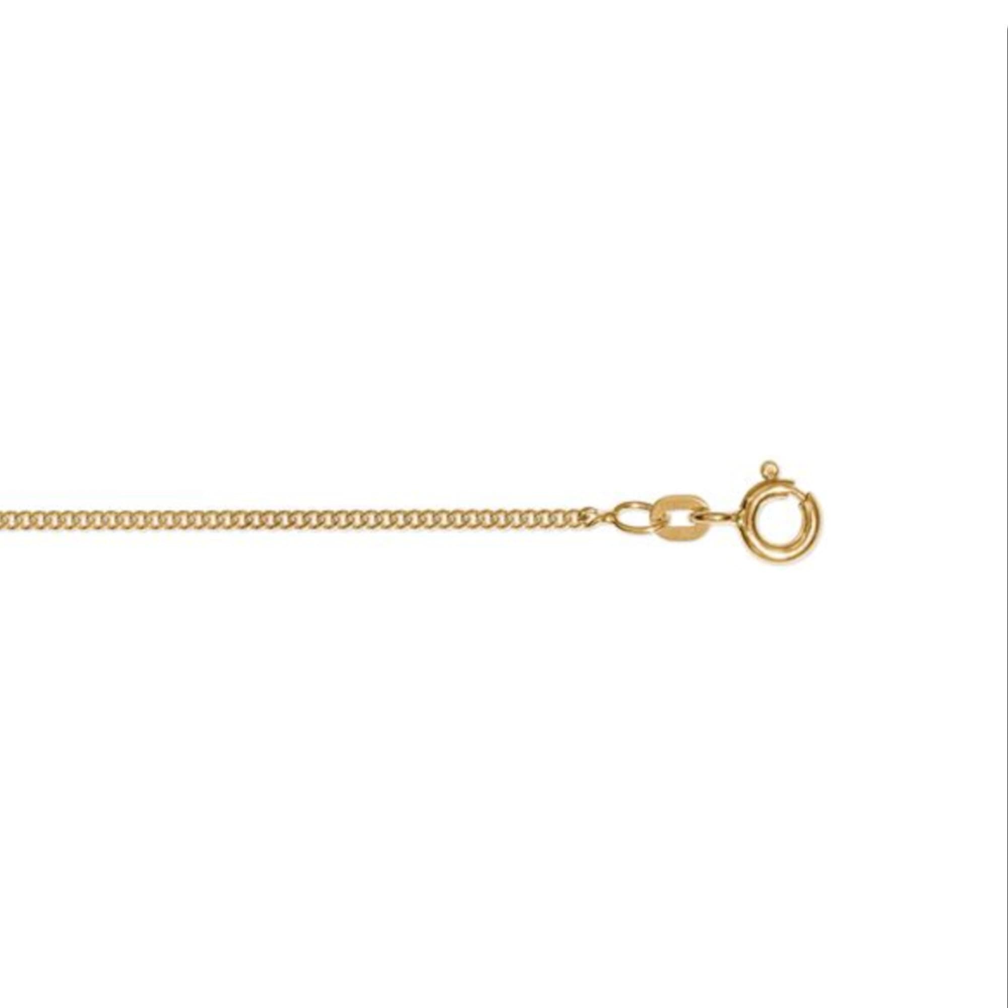 ONE ELEMENT Goldkette »Halskette aus 333 Gelbgold Ø 1,4 mm«, Damen Gold Schmuck Panzerkette