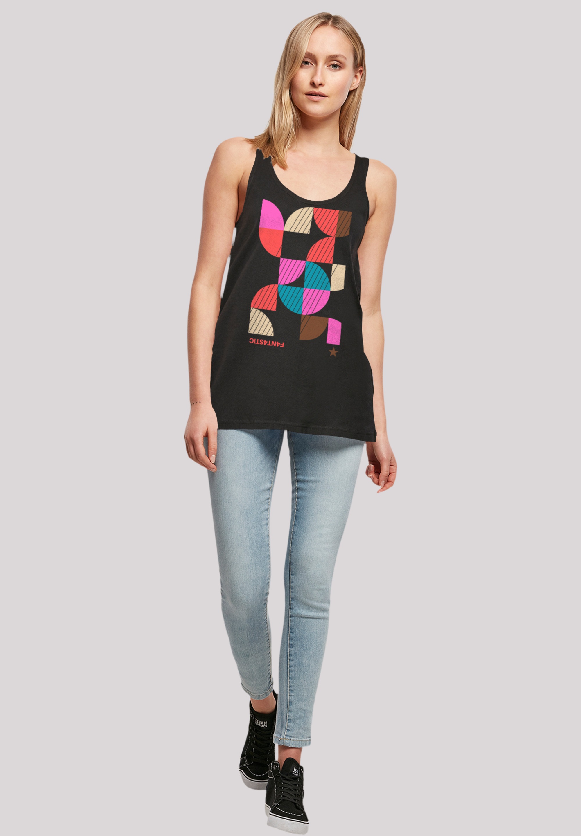F4NT4STIC T-Shirt »Abstrakt«, Print
