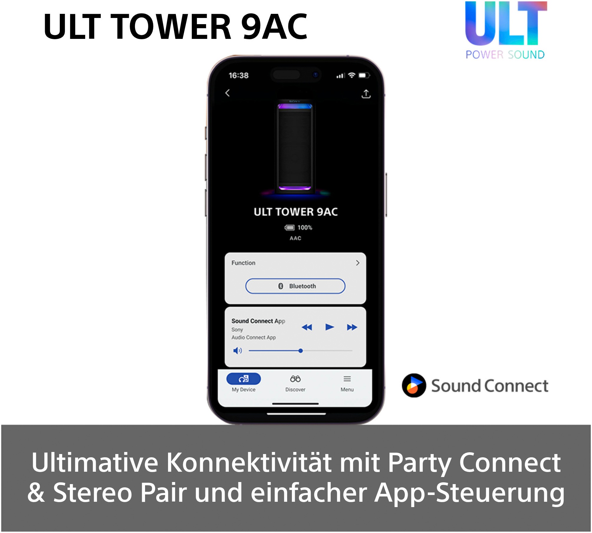 Sony Party-Lautsprecher »SRS-ULT900AC«