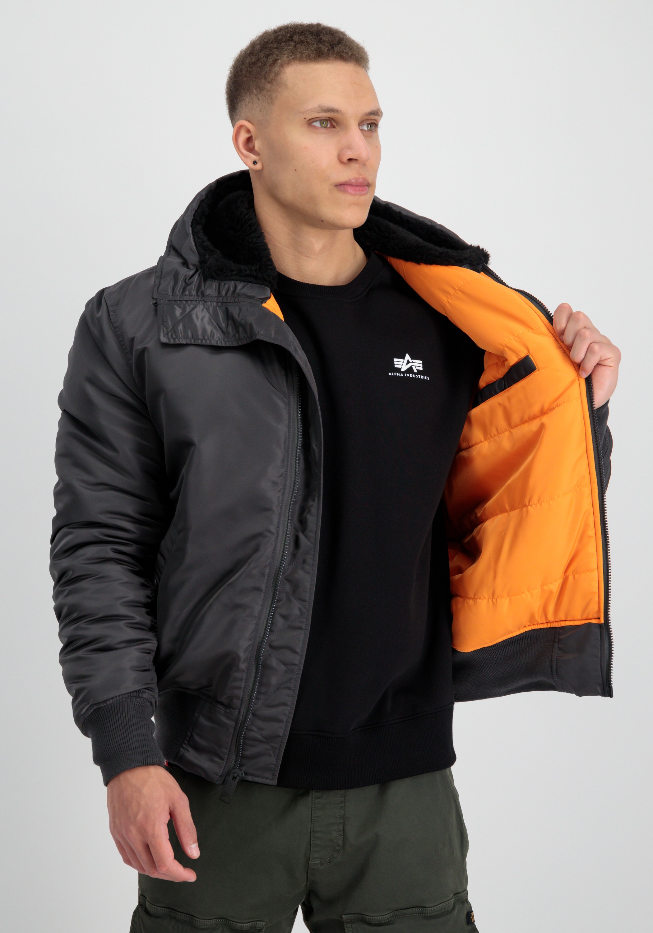 Alpha Industries Bomberjacke »Alpha Industries Men - Bomber Jackets MA-1 Hooded«