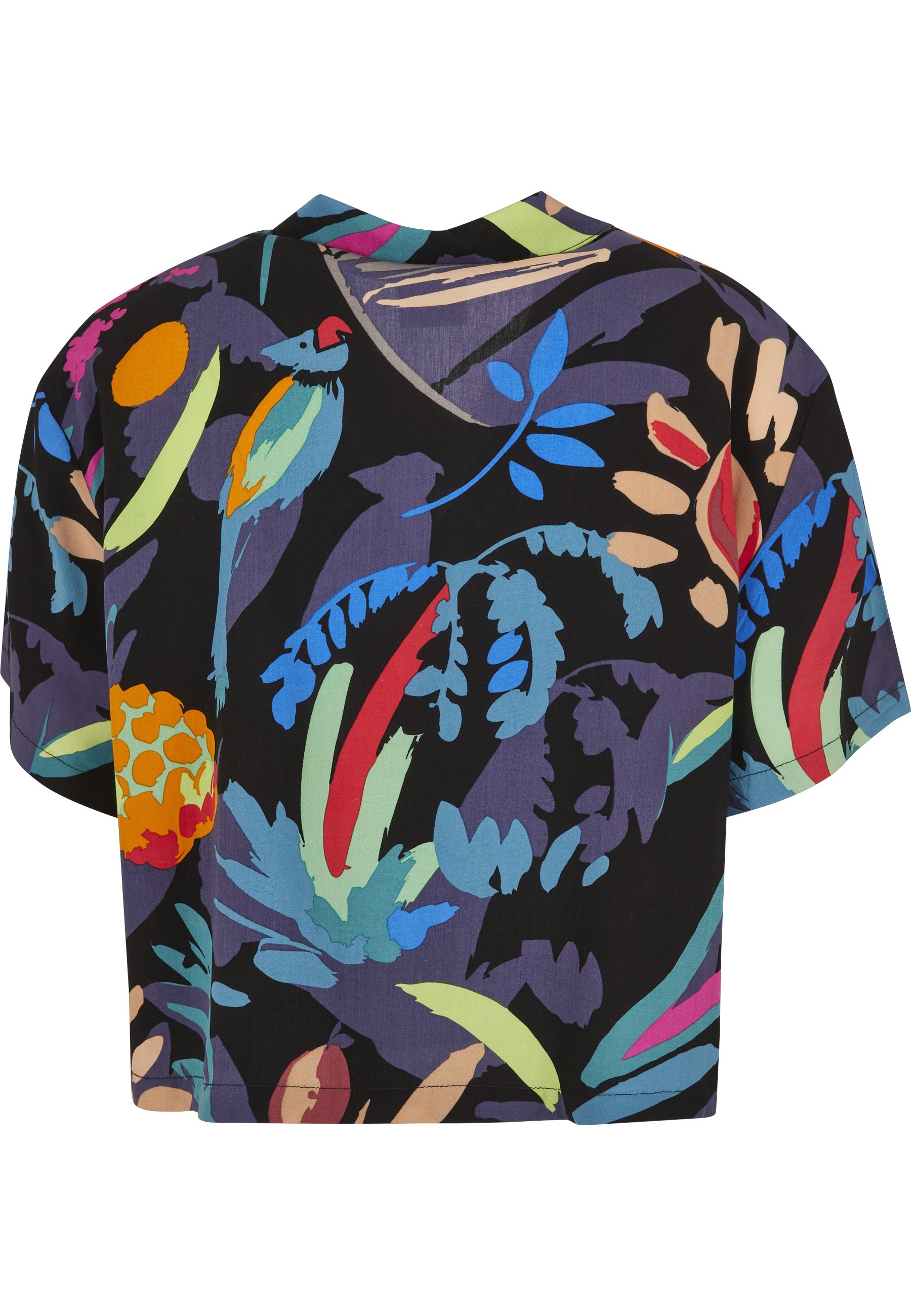 URBAN CLASSICS T-Shirt "Urban Classics Damen Ladies Resort Shirt" 1 Stk. günstig online kaufen