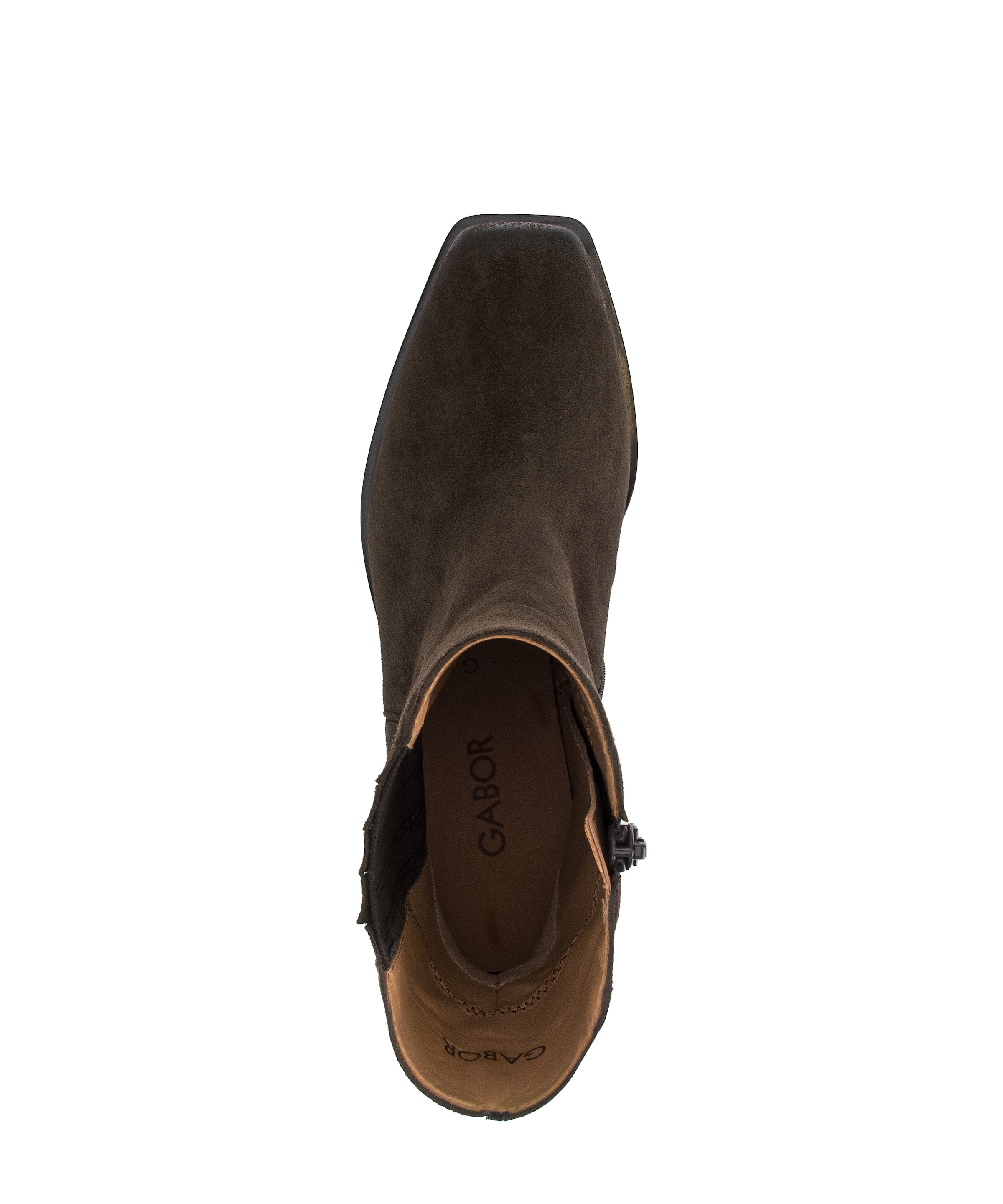 Gabor  Blockabsatz, Cowboyboots in eckiger Karreeform, Weite G (= weit)