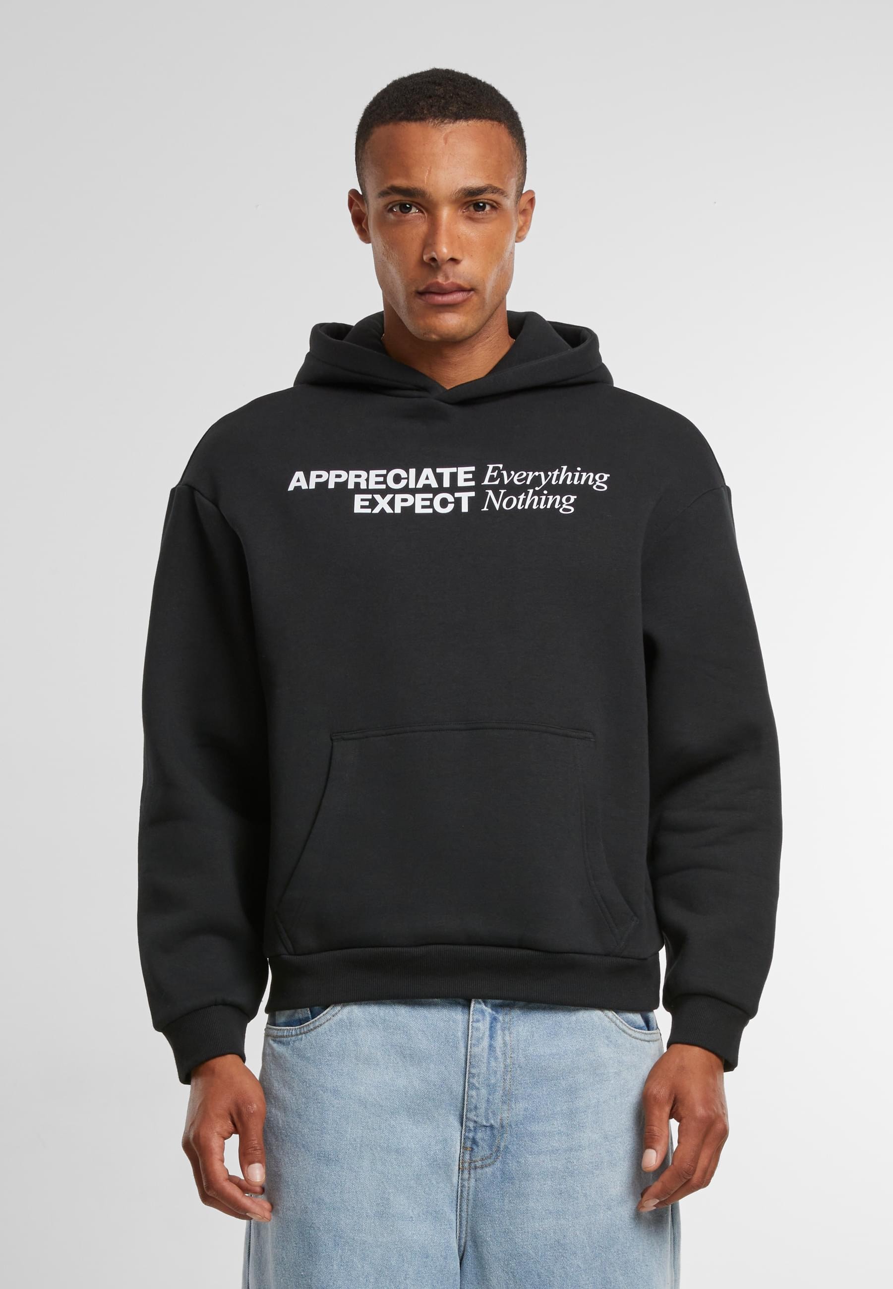 Upscale by Mister Tee Kapuzensweatshirt »Upscale by Mister Tee Appreciate & Respect Fluffy Hoody«, (1 tlg.)