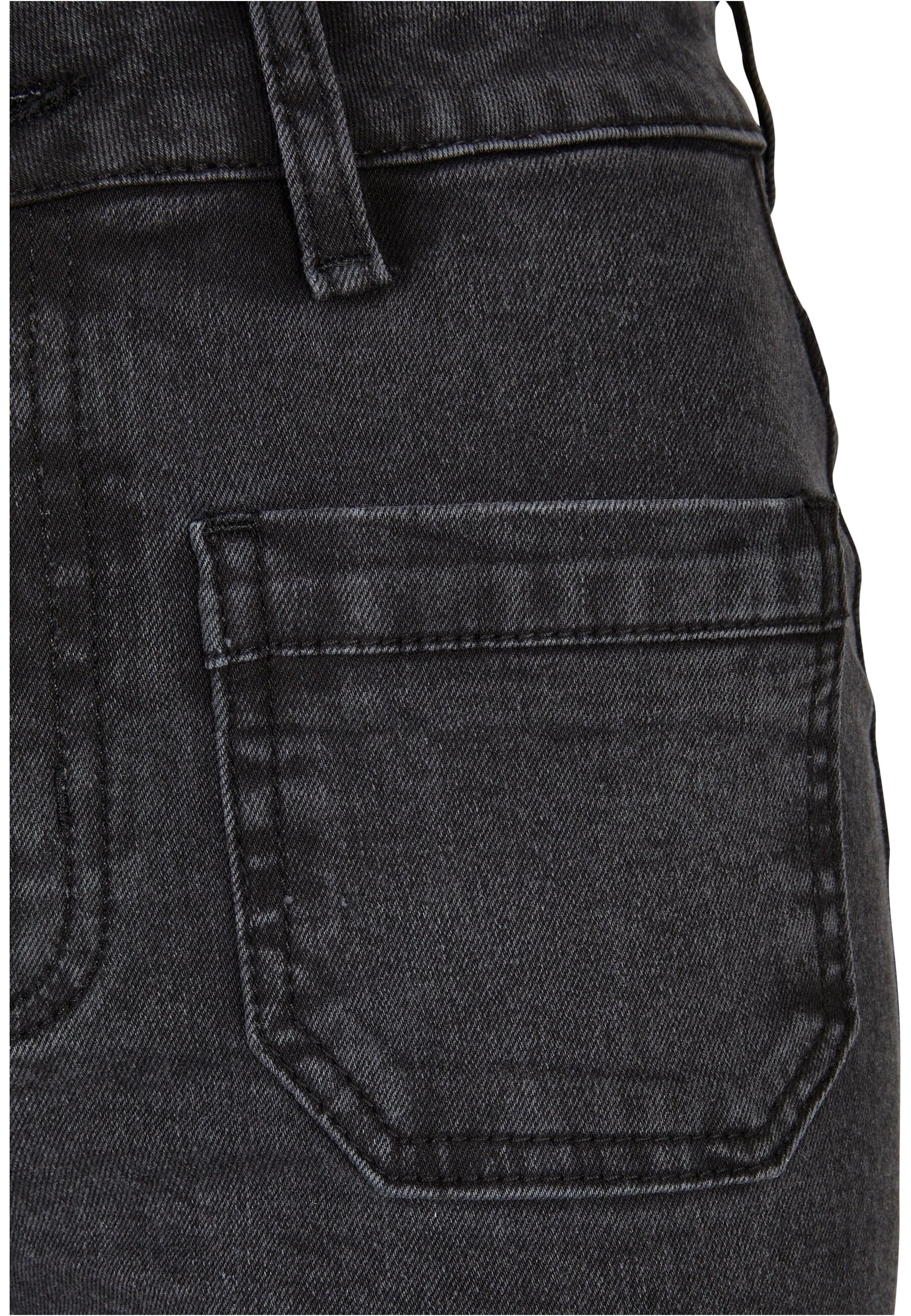 Thumbnail - URBAN CLASSICS Bequeme Jeans "Urban Classics Damen Ladies Vintage Flared Denim Pants", (1 tlg.)