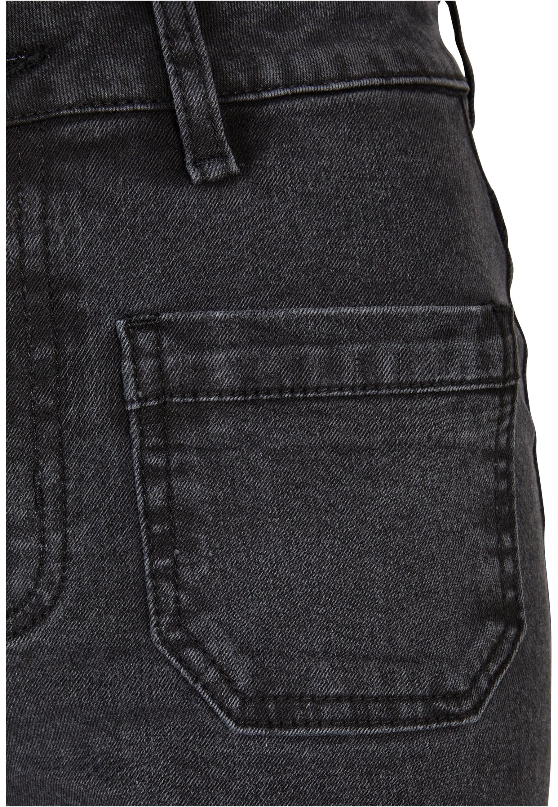 Thumbnail - URBAN CLASSICS Stoffhose "Urban Classics Damen Ladies Vintage Flared Denim Pants", (1 tlg.)