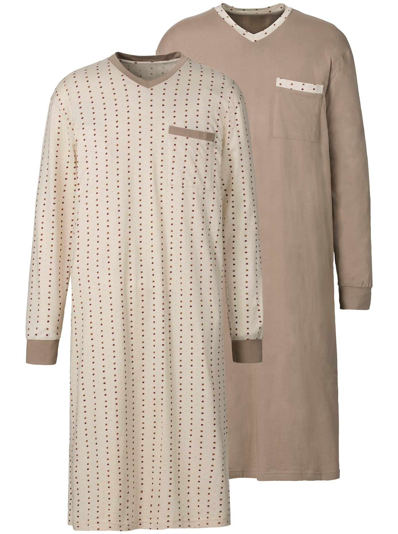 Kings Club Nachthemd "Nachthemden" Brusttasche günstig online kaufen