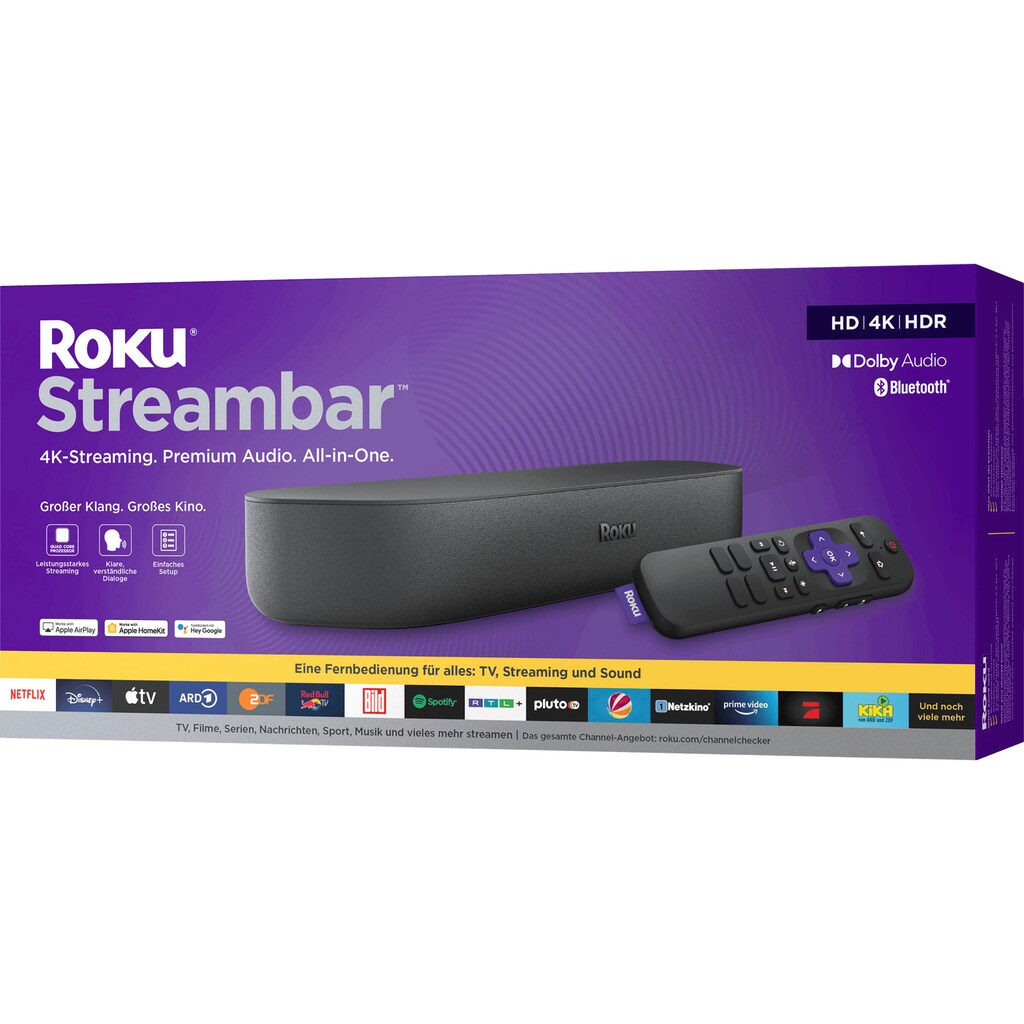 ROKU Streaming-Box »Streambar HD/4K/HDR«