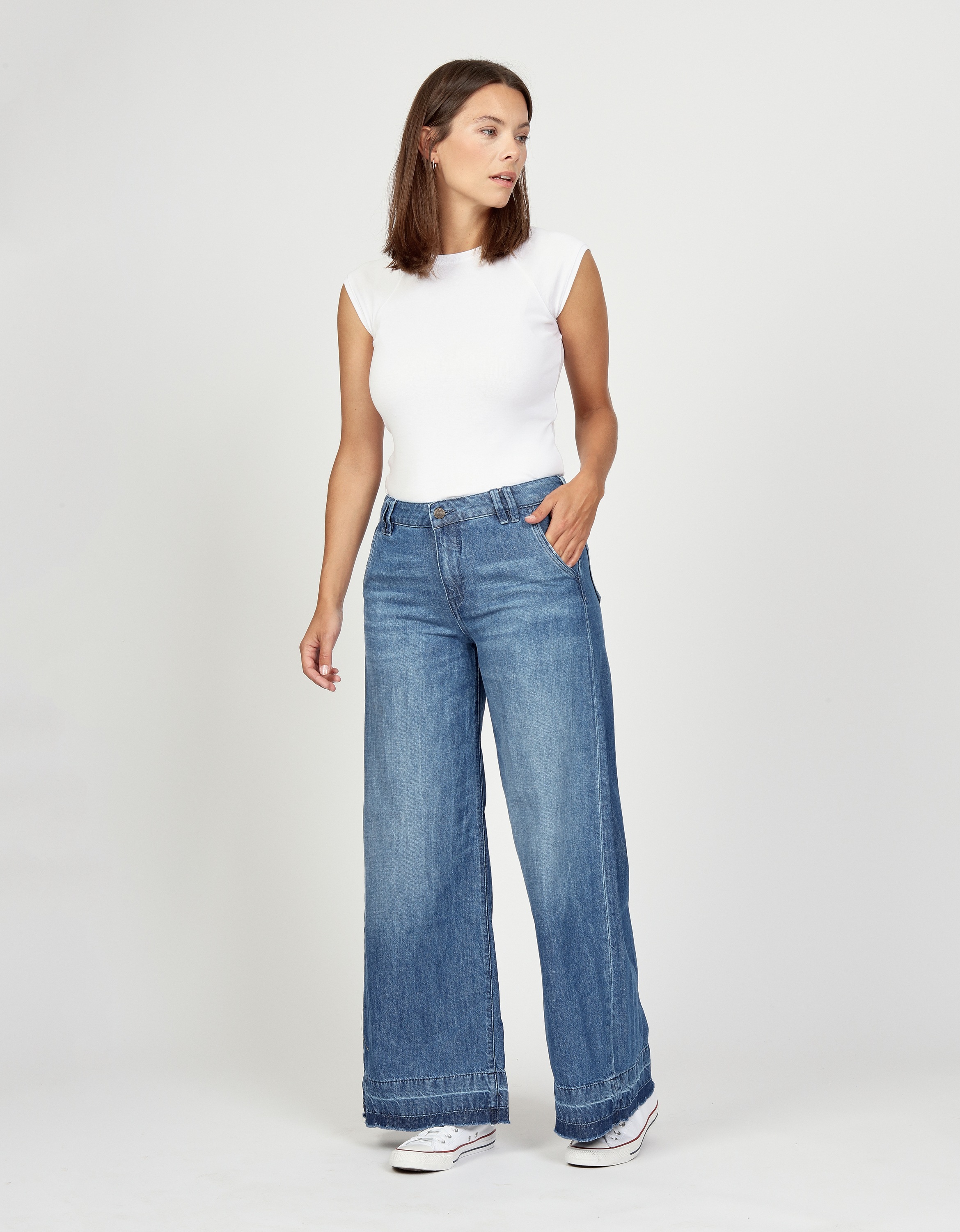 GANG Weite Jeans "GANG Jeans Wide Fit 94MONA" günstig online kaufen