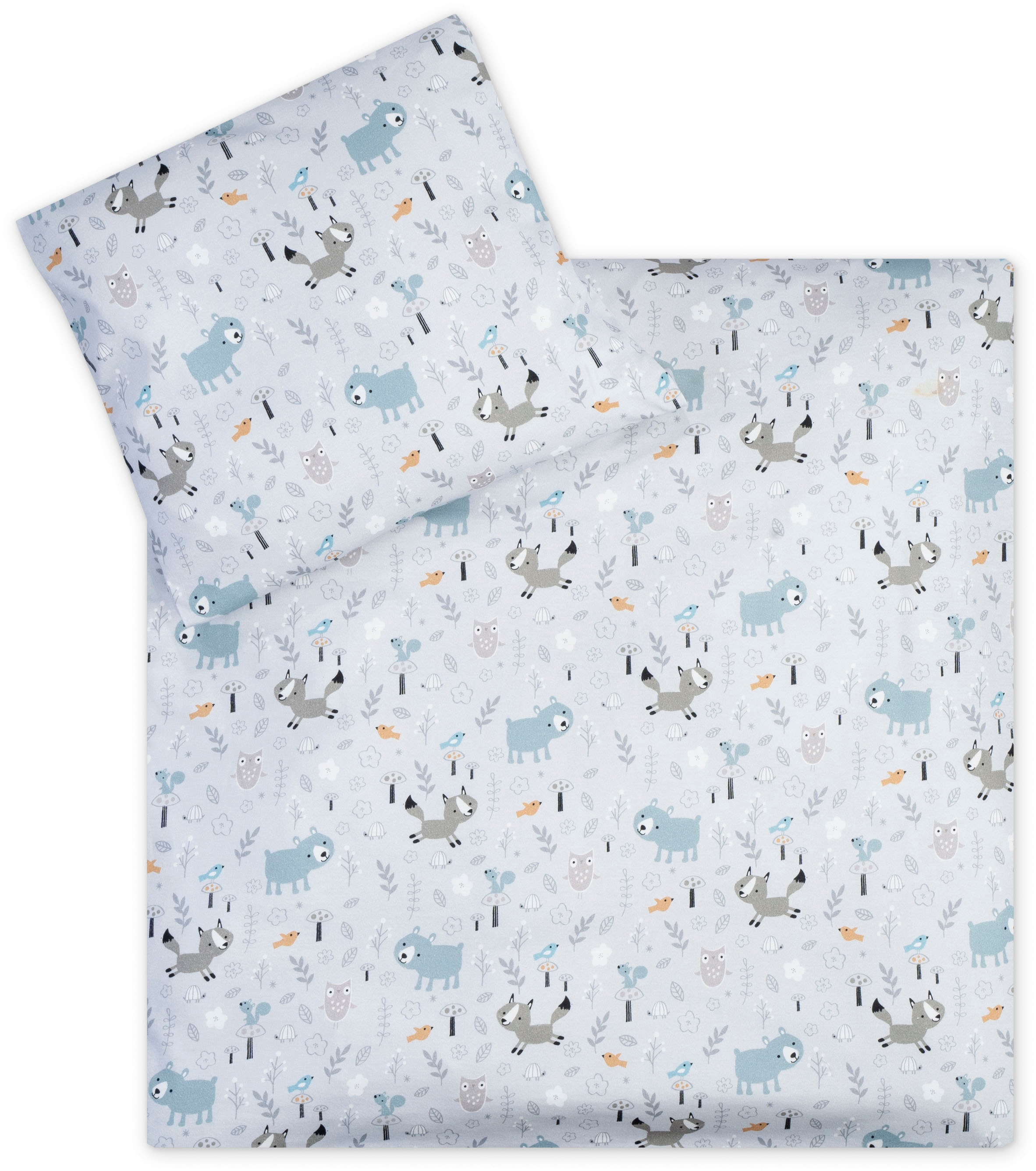 Julius Zöllner Kinderbettwäsche "Smart friends" 2 Stk. tlg. günstig online kaufen