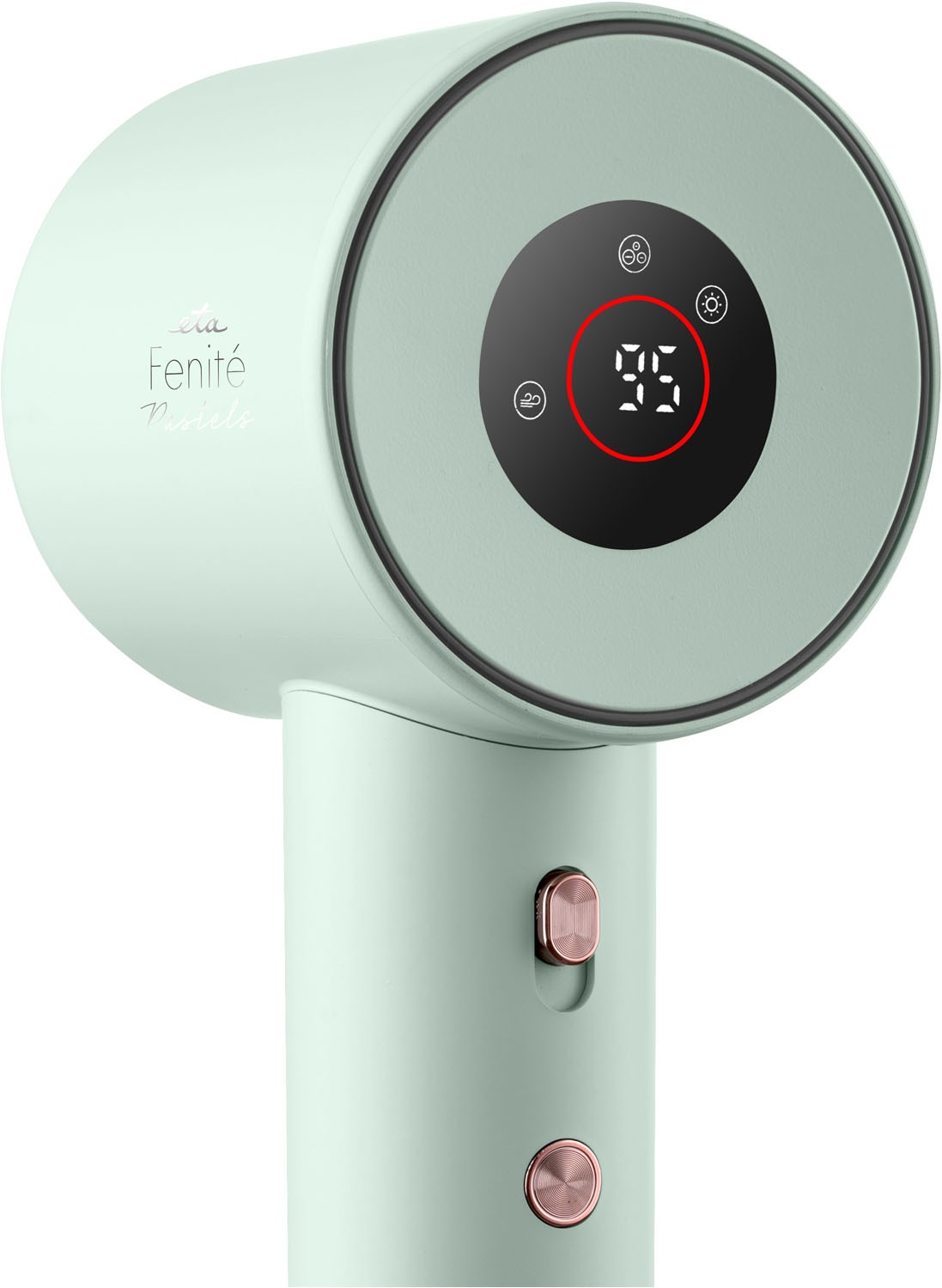 eta Haartrockner »Fenite Pastels« 1.600 W 2 Aufsätze leiser Betrieb, magnetische Ausätze