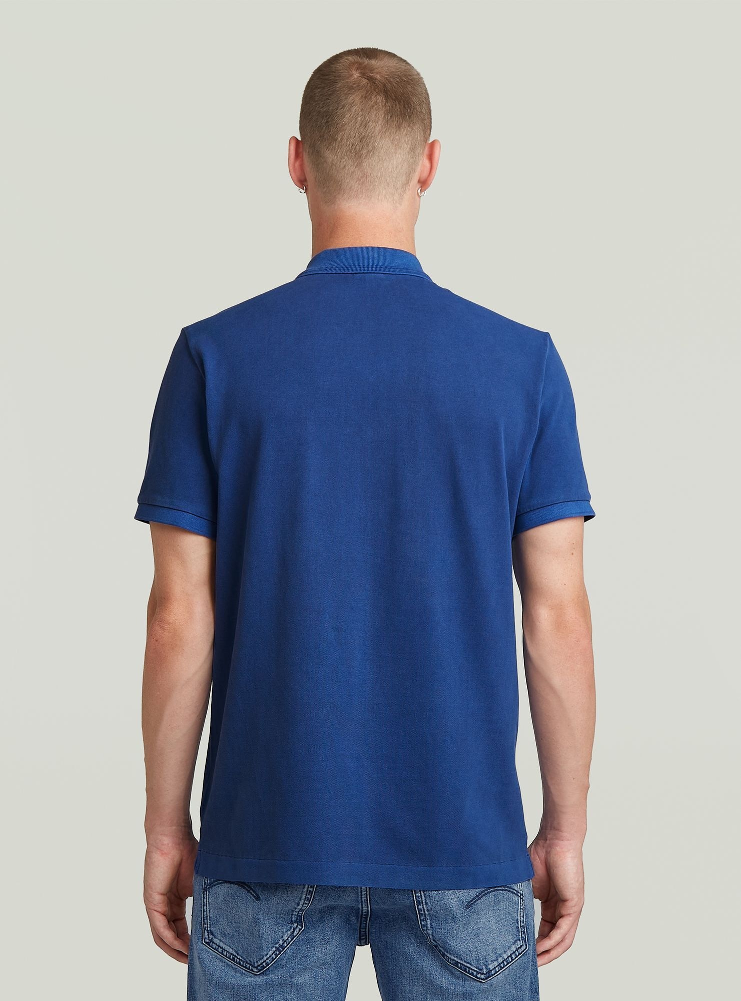 G-STAR Poloshirt "Kurzärmliges Poloshirt Dunda Overdyed Slim" günstig online kaufen
