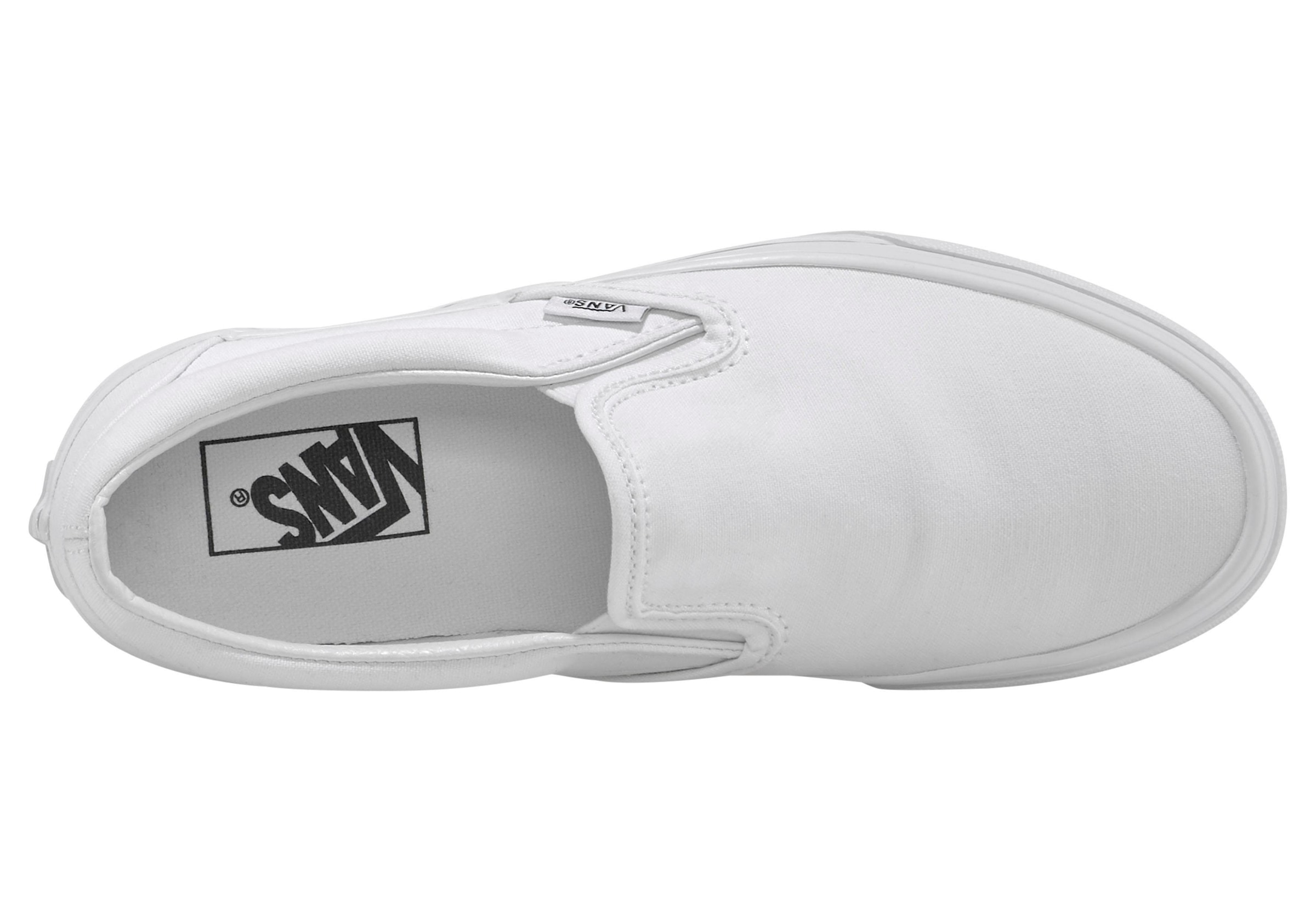 Vans Slip-On Sneaker »Classic Slip-On«, aus textilem Canvas-Material