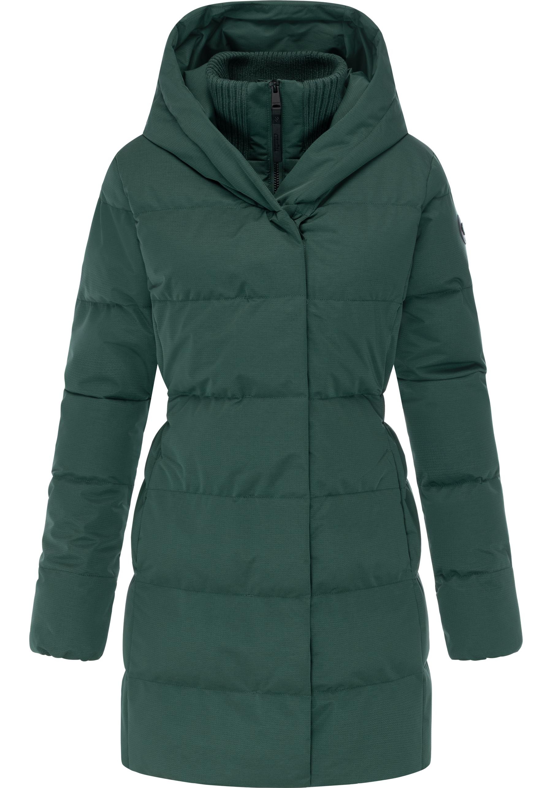 Ragwear Steppmantel "Niani YOUMODO", Warmer Wintermantel mit hohem Kragen u günstig online kaufen