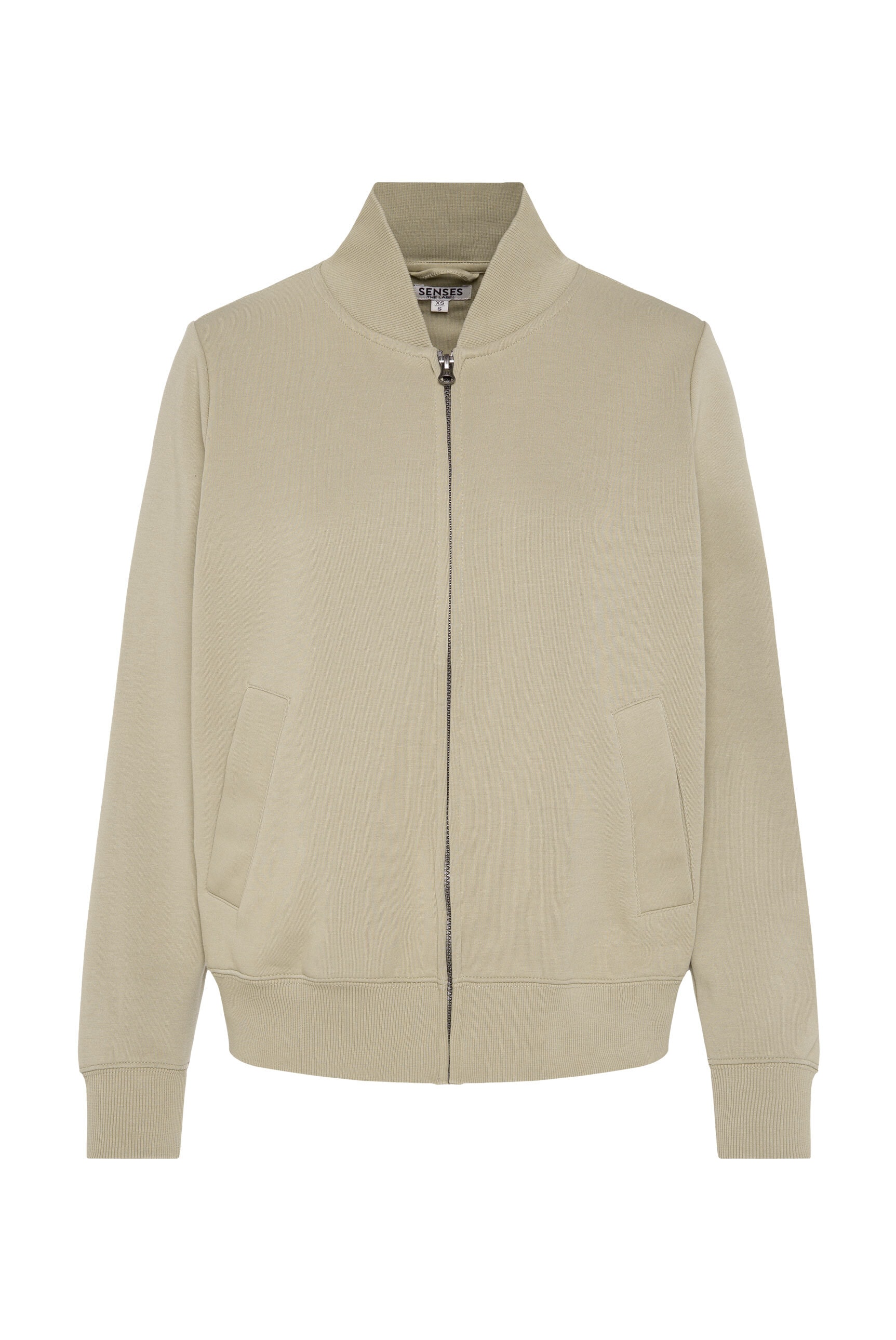 SENSES.THE LABEL Sweatjacke mit Baumwolle