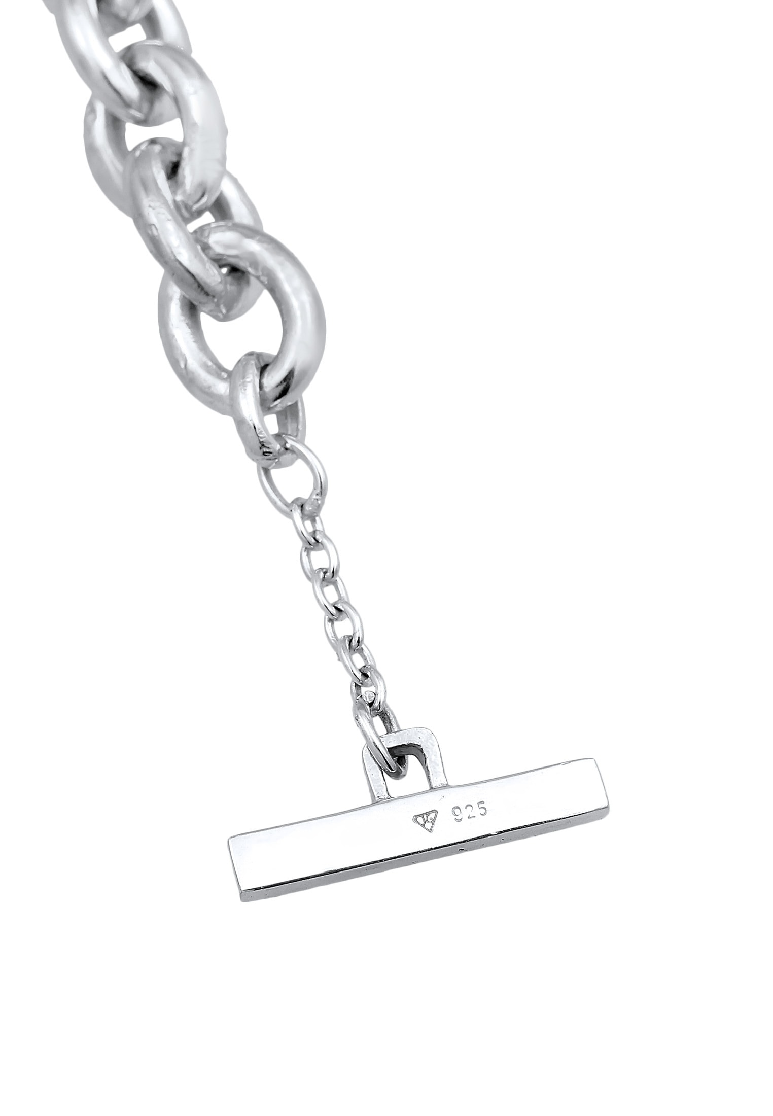 ohne Grob | Premium Unisex rhodiniert« Elli kaufen Anhänger Glieder BAUR 925 »Ankerkette Kette Silber