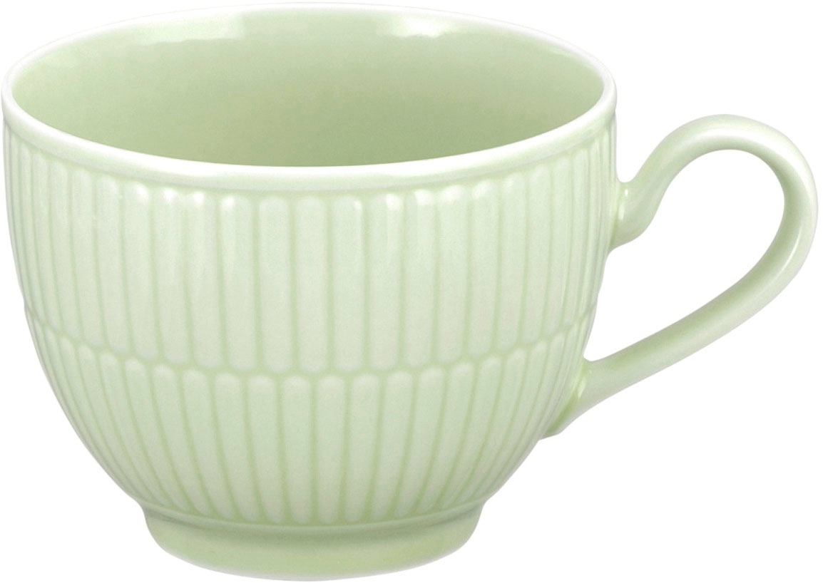 Seltmann Weiden Tasse "Amina" Kaffeetasse aus Porzellan mit Relief